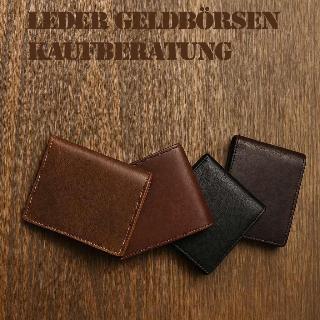 Einkaufsratgeber Leder Geldbörsen