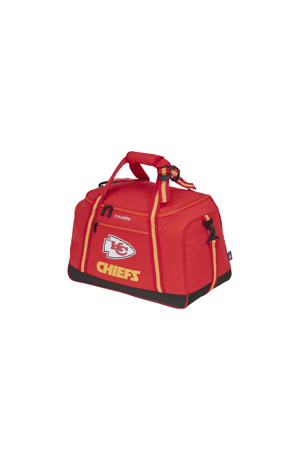 travelite x NFL Sporttasche M Kansas City Chiefs – 47 l mit Rucksackfunktion