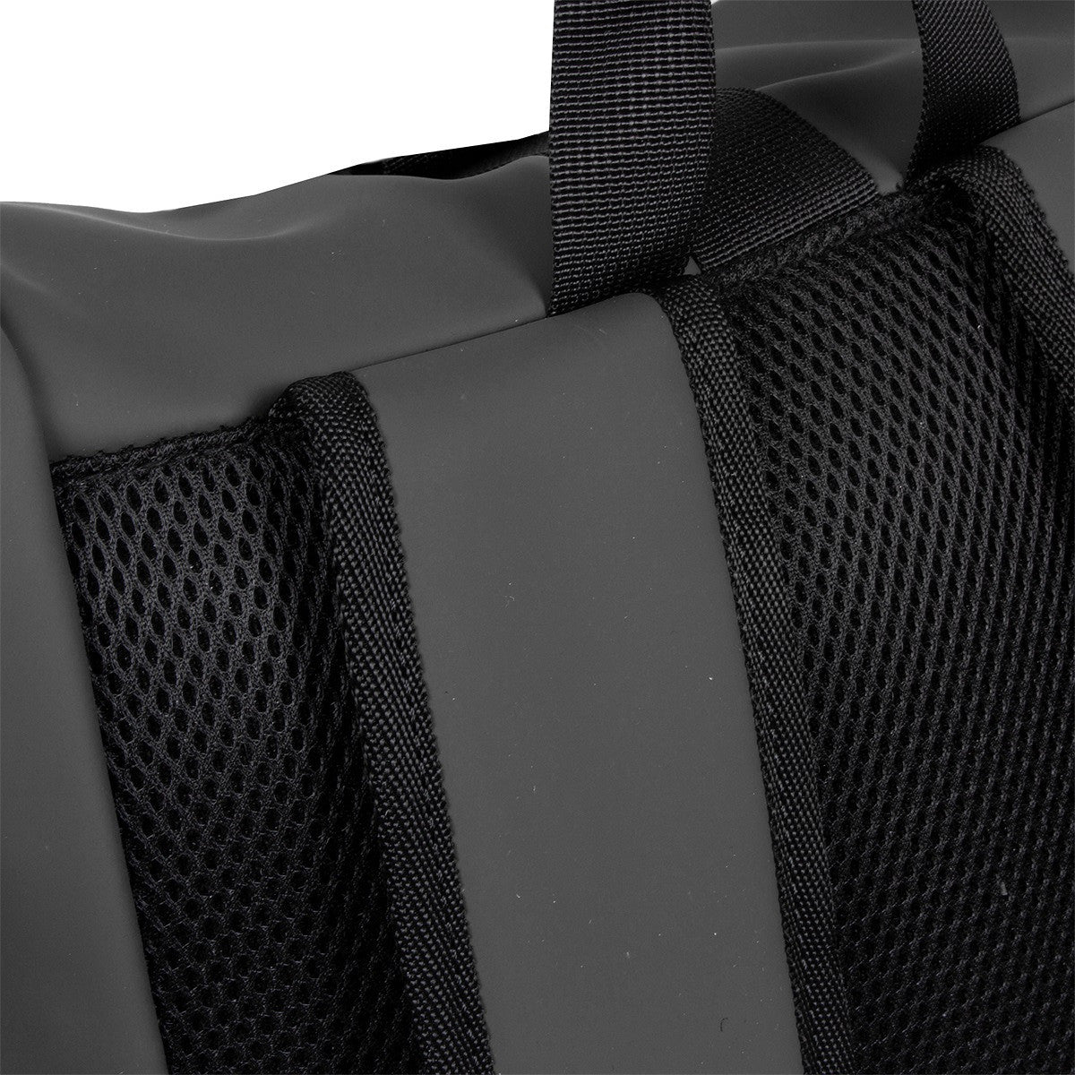 New Rebels New York Rolltop Rucksack Schwarz – wasserabweisend, 15" Laptopfach, 15 L