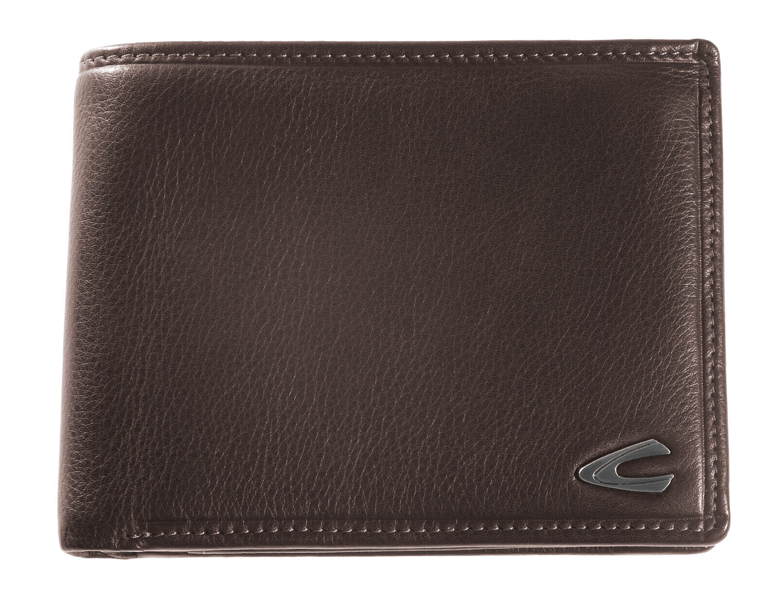 camel active Leder Geldbörse VEGAS – Rindleder, RFID-Schutz & viele Fächer braun