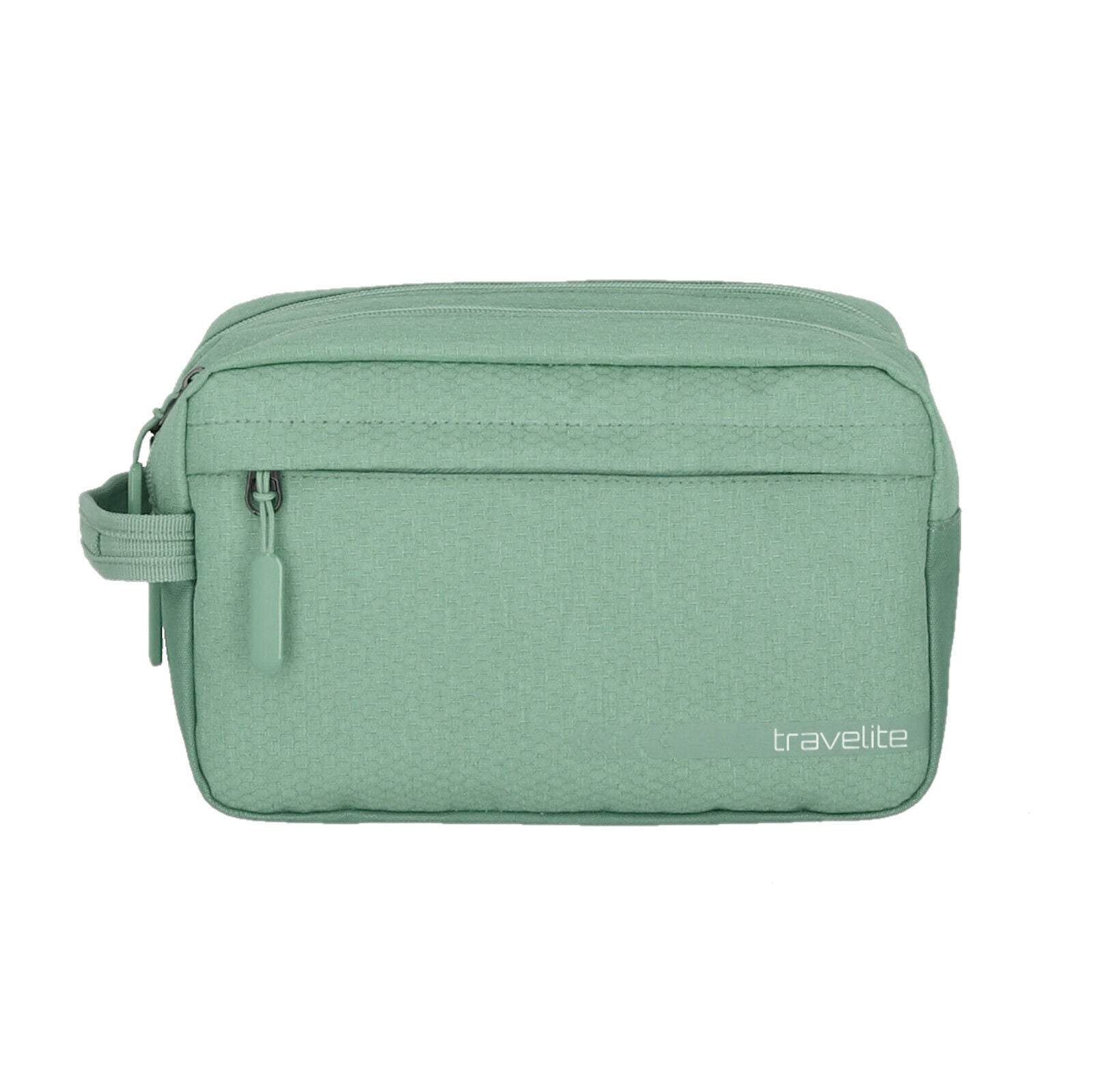 Travelite Kick Off Kulturtasche Kulturbeutel Doppelfach salbei