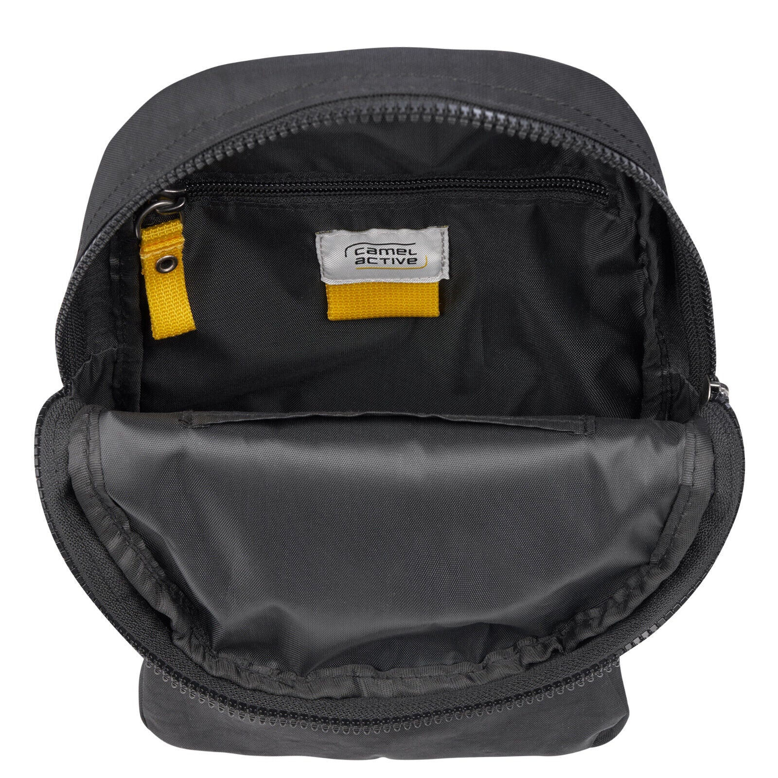 Camel Active Sling Bag JOURNEY – Leichter & robuster Umhängerucksack schwarz