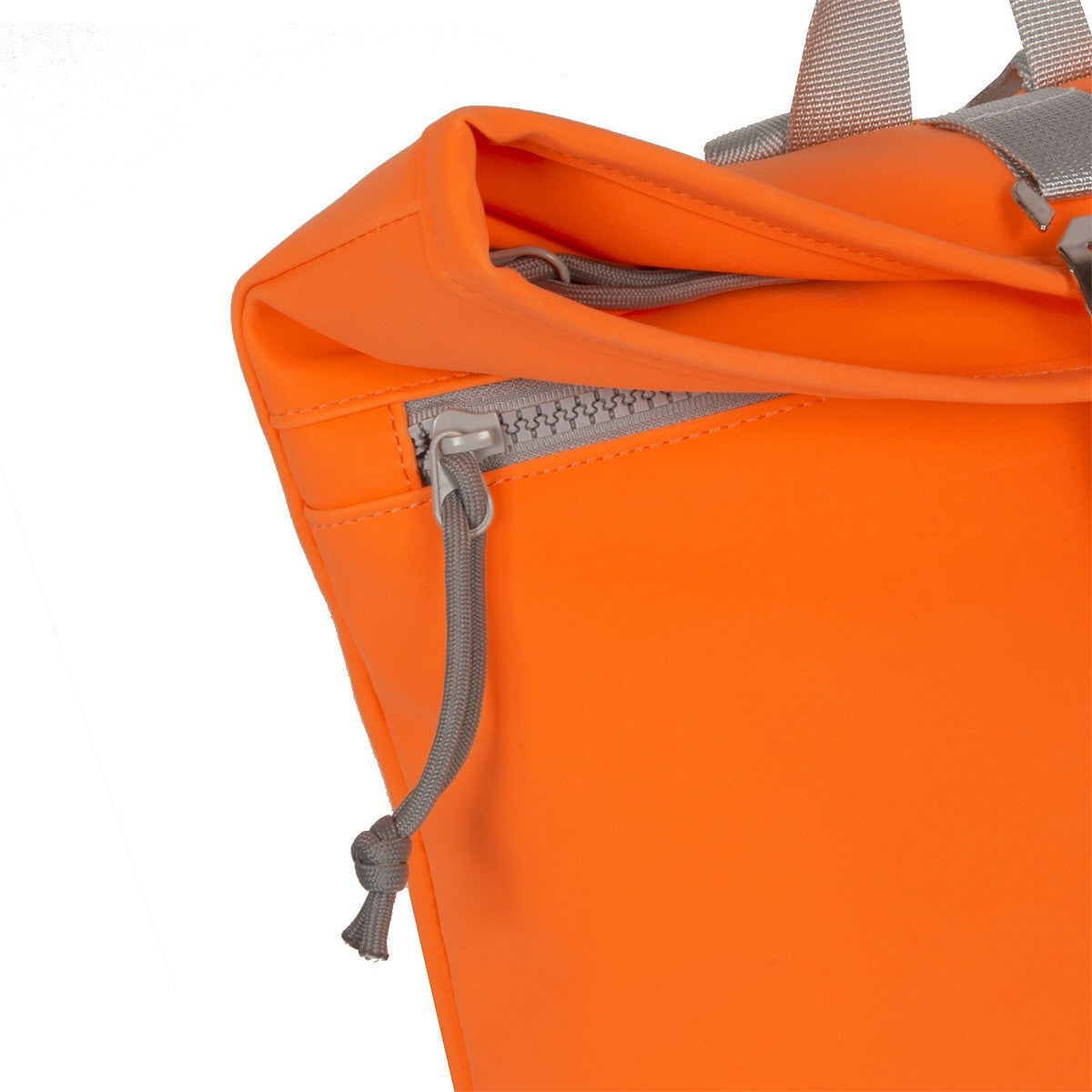New Rebels Mart Roll Up Rolltop City Rucksack Los Angeles wasserabweisend neon orange
