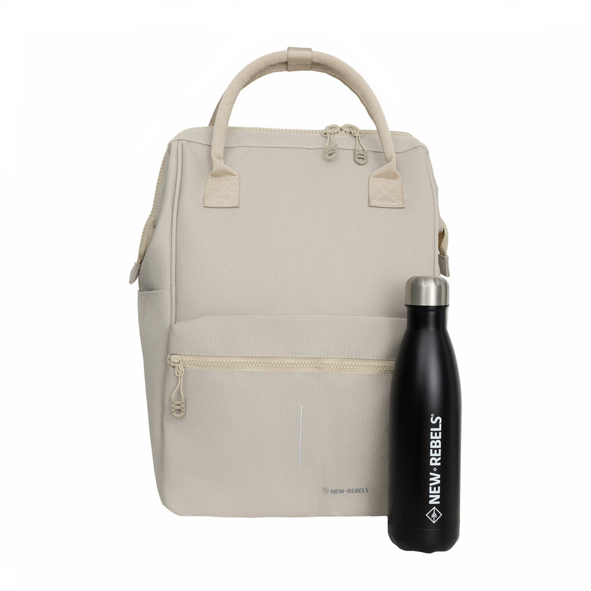 New Rebels® Tremont – Rucksack mit Laptopfach 15,5" | Serie Valor | Beige Blush