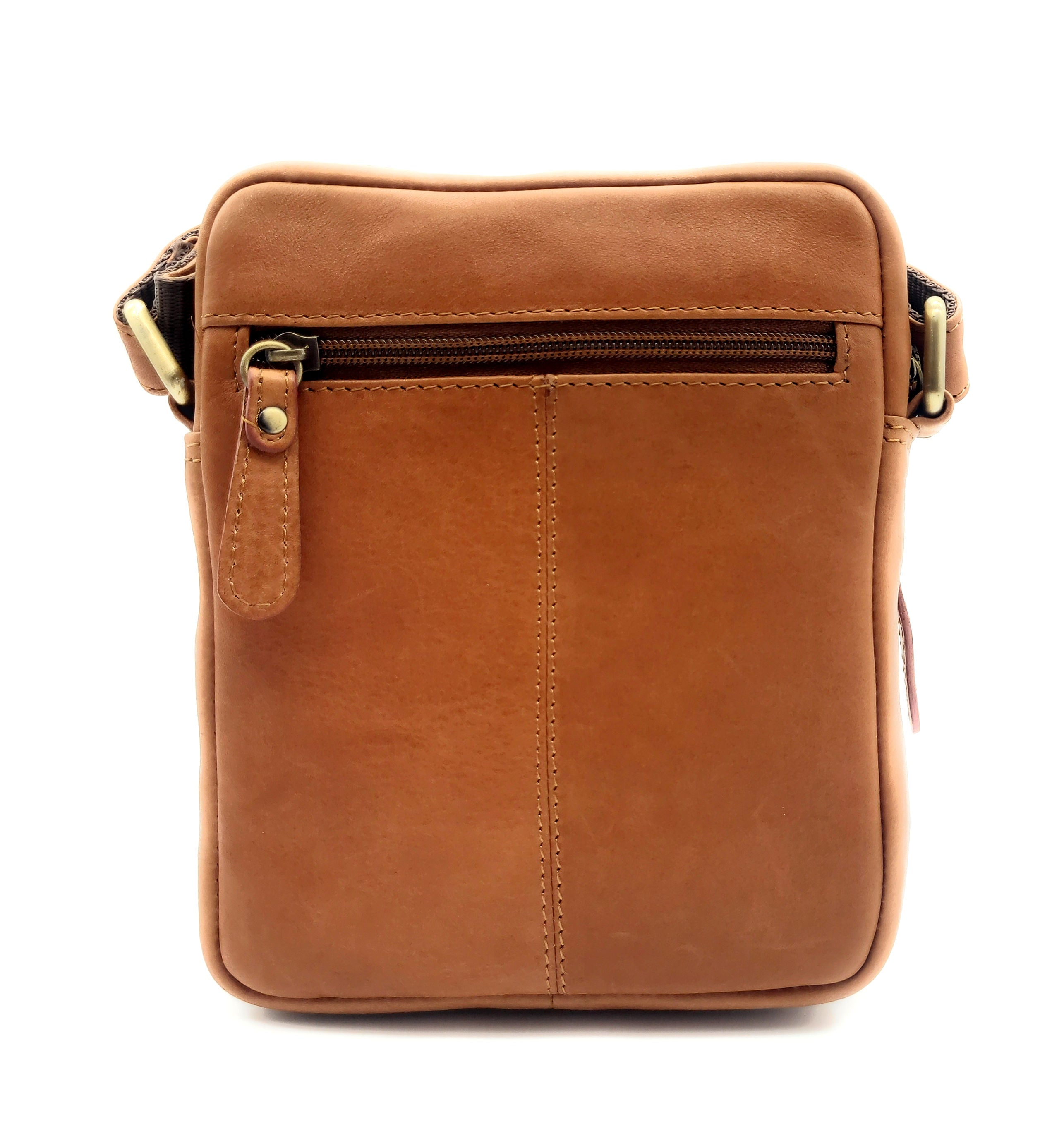 Leatherfox Echtleder Umhängetasche Hochformat – Kompakt & Stilvoll