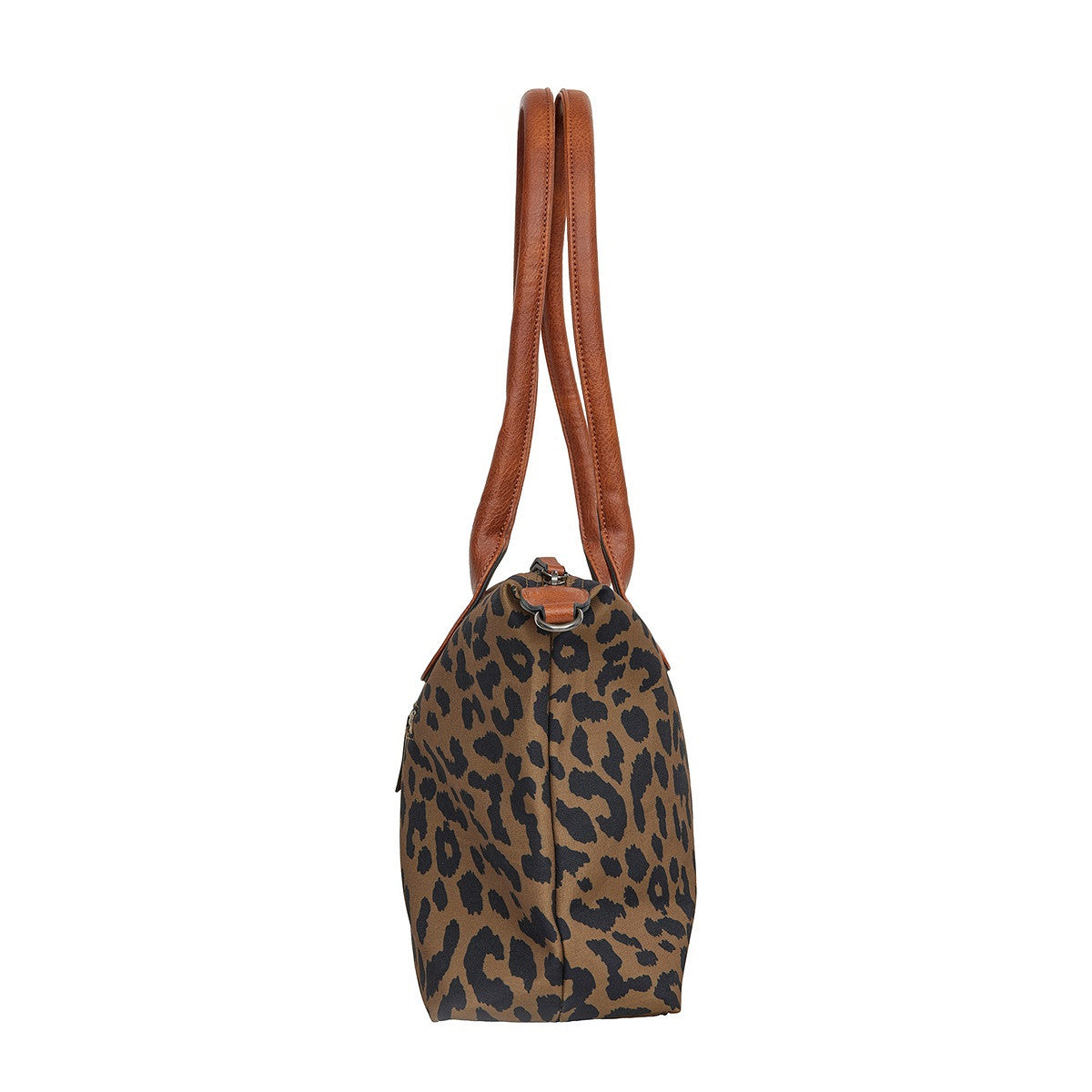 Mustang großer Damen Shopper Handtasche Umhängetasche "Limnos" Leopard brown