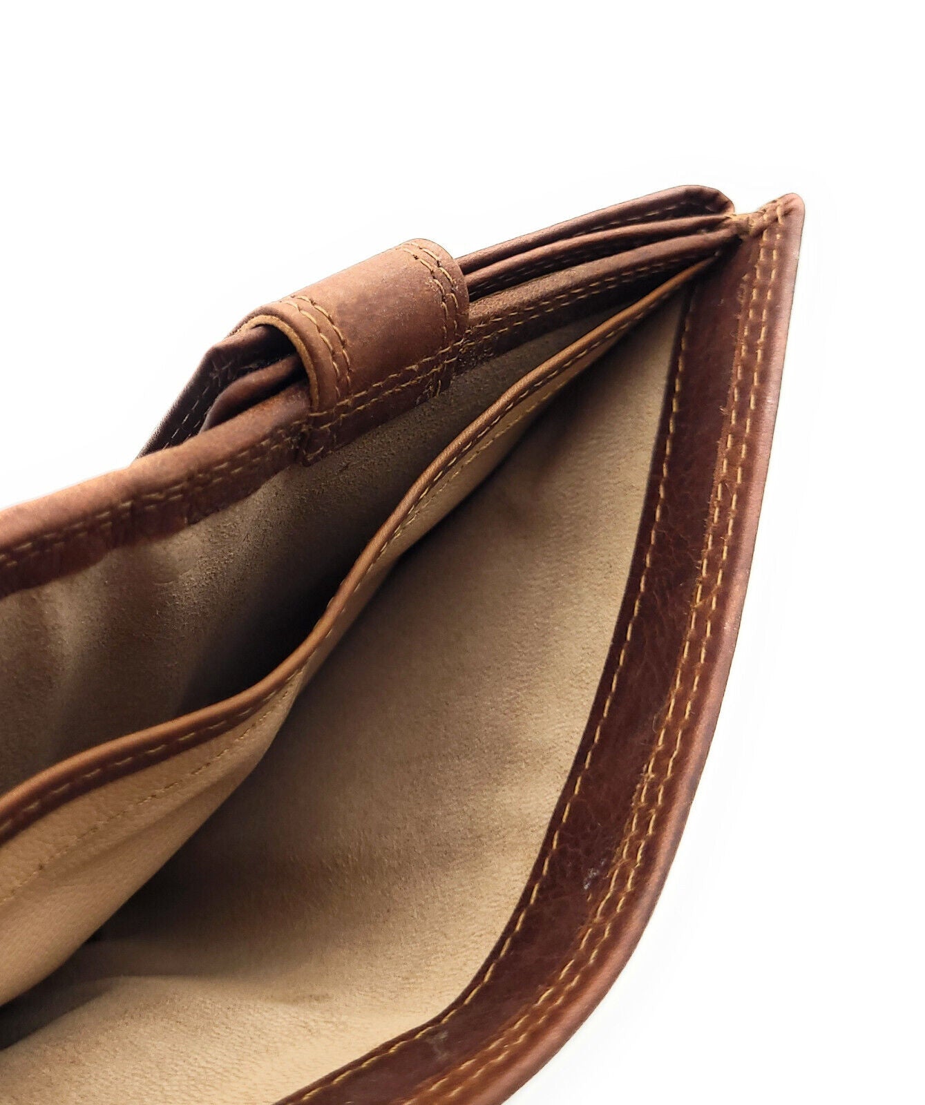 Jockey Club Basic echt Leder Geldbörse Portemonnaie mit RFID Schutz vintage braun