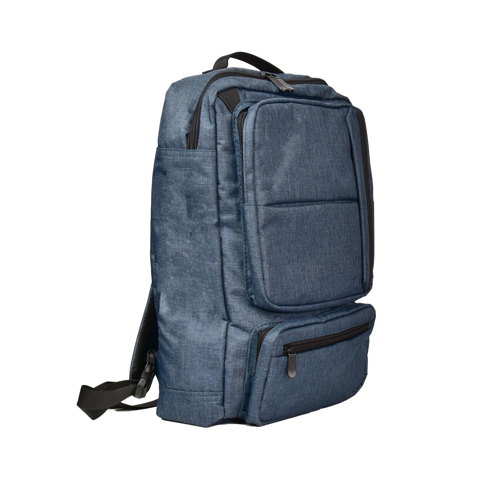 Dermata Multifunktionale Businesstasche 3-in-1 mit Laptopfach 17" | Rucksack, Aktentasche & Schultertasche aus Polycanvas petrol