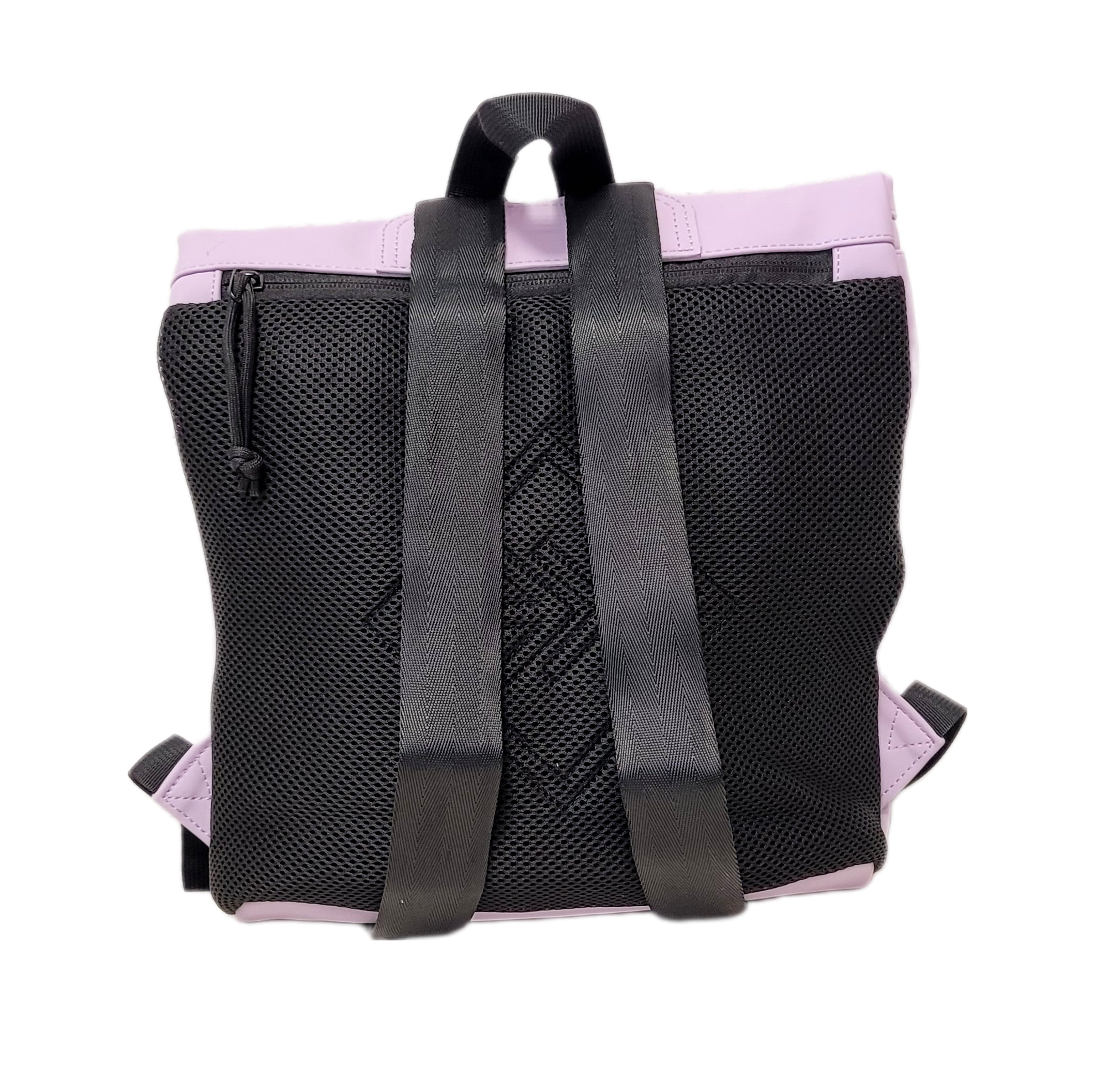 New Rebels Mart Roll Up Rolltop City Rucksack Los Angeles wasserabweisend lila