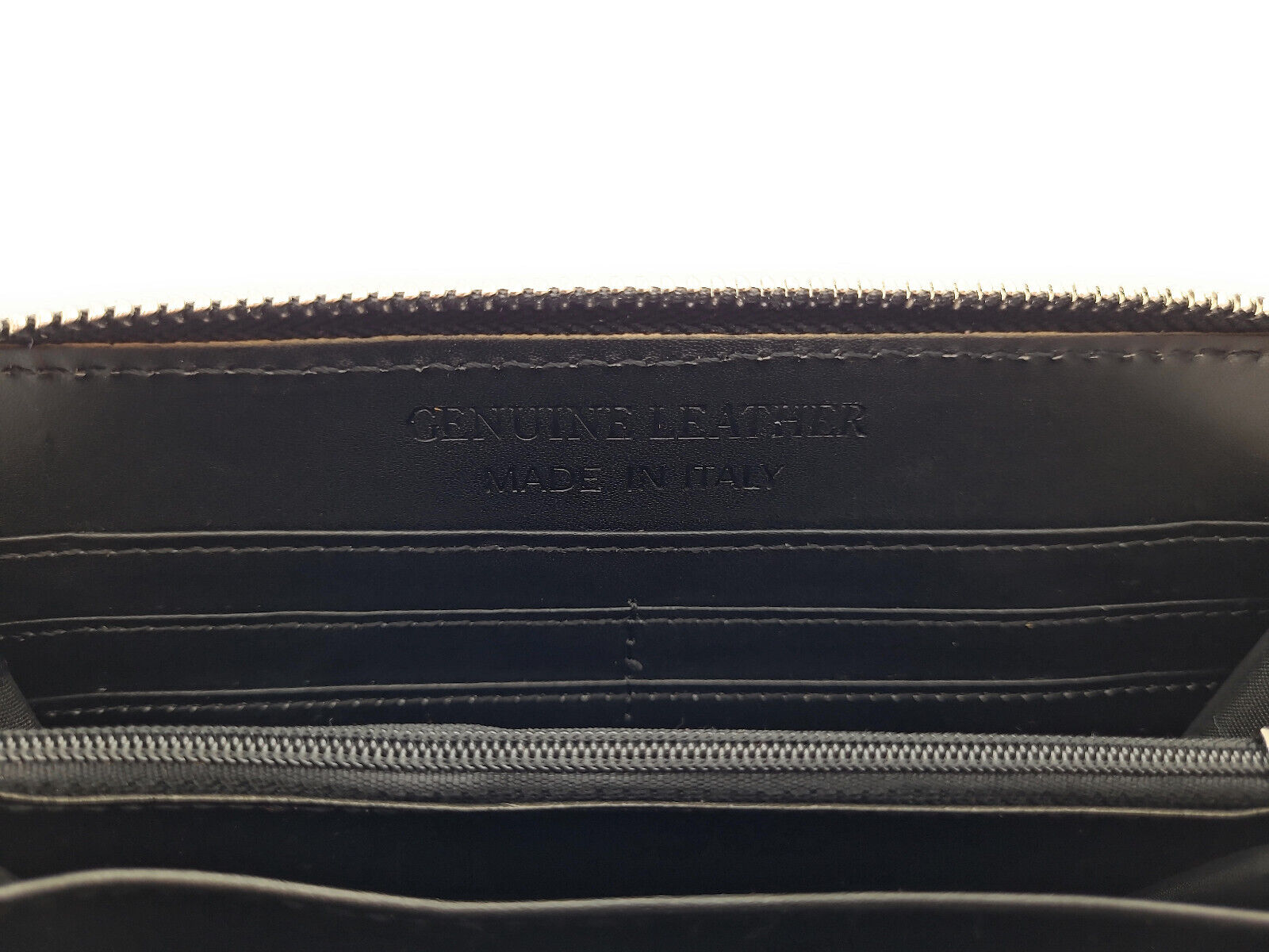 echt Leder Handytasche Smartphonetasche Geldbörse Umhängetasche made in Italy schwarz