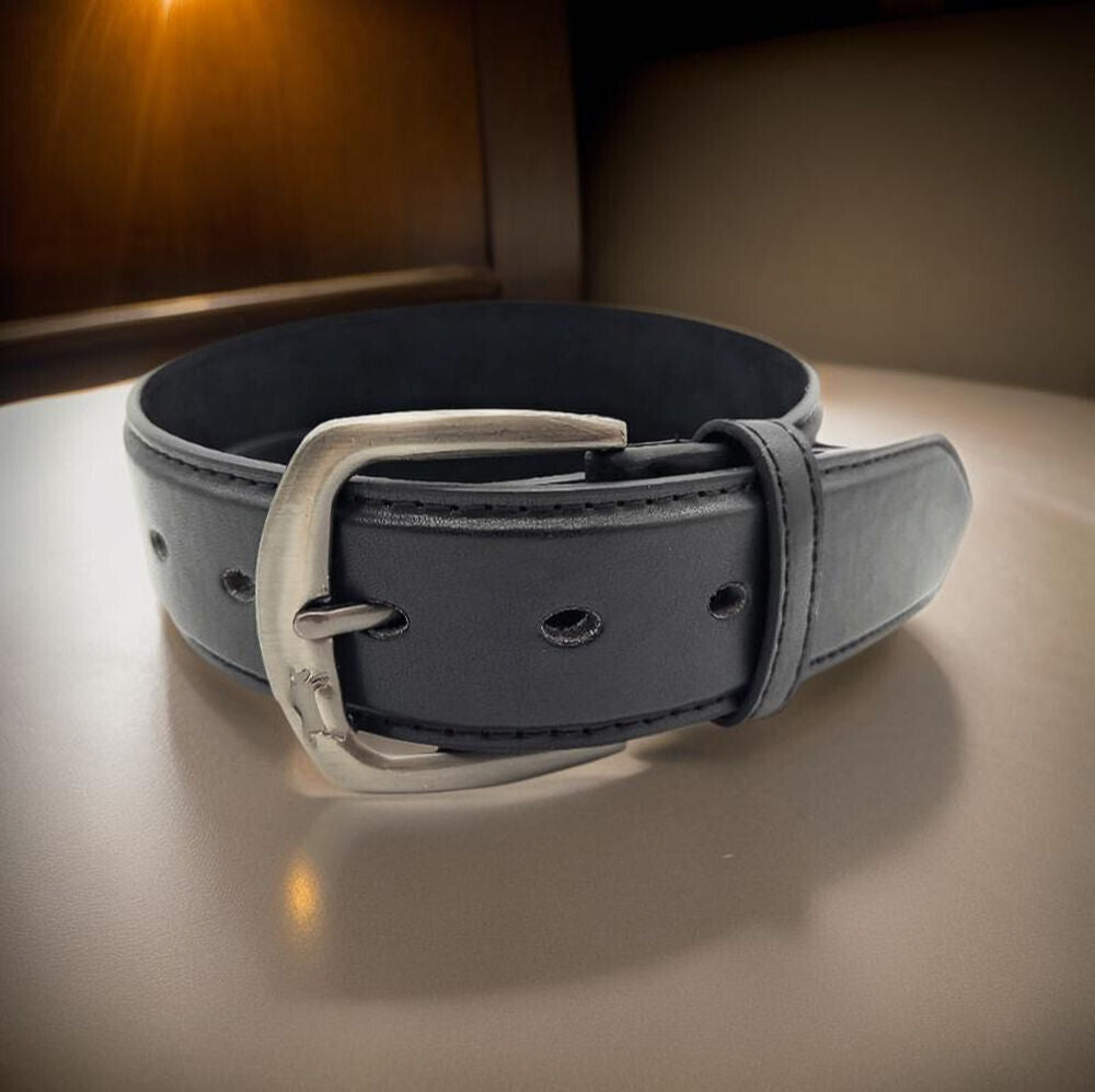 5-Loch Anzuggürtel Gürtel Jeansgürtel Damen Herren echt Leder & PU 105cm