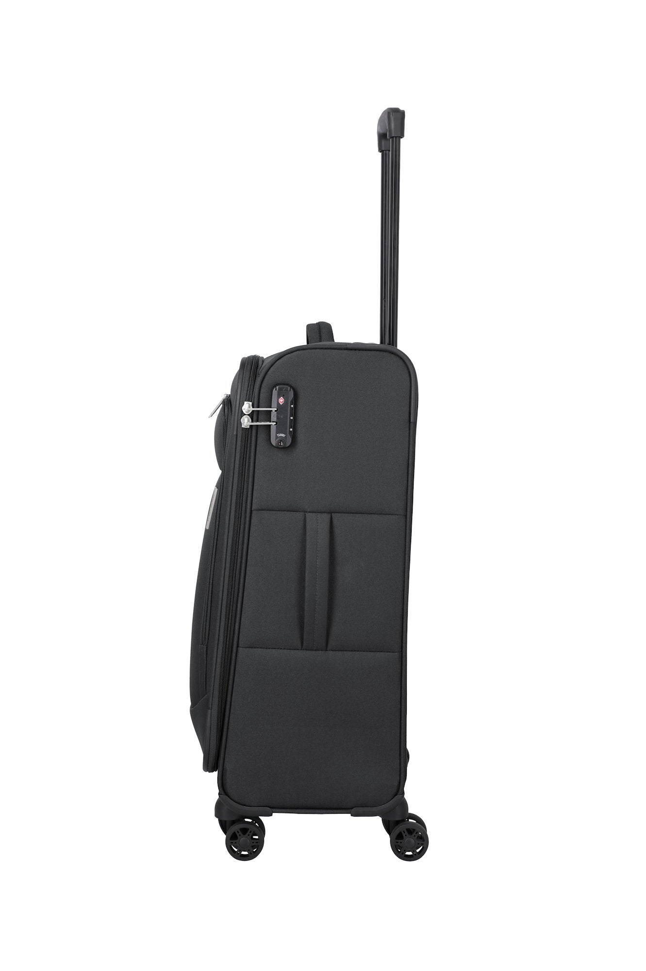 Travelite Priego Trolley M 66 cm – Mittelgroßer Koffer mit 4 Rollen & Zahlenschloss