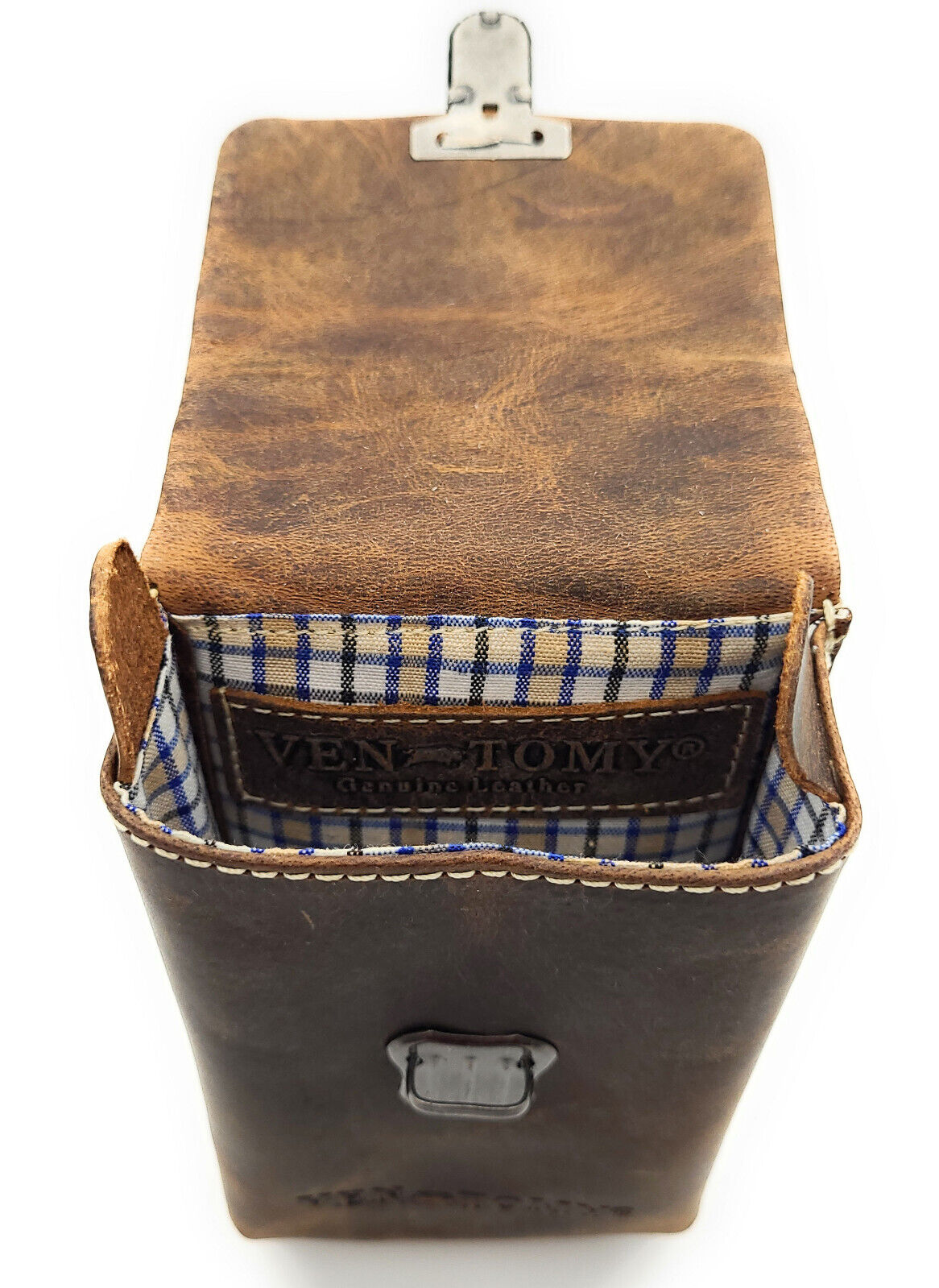 Ven Tomy kleine echt Leder Gürteltasche Bikertasche Hüfttasche Hochformat Hunterleder