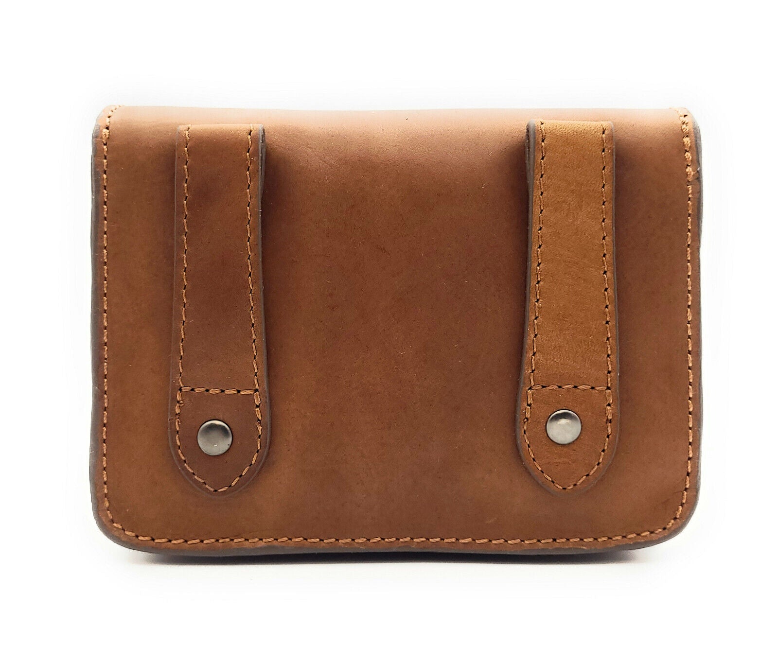 Hill Burry echt Leder Gürteltasche Bikertasche Hüfttasche Bauchtasche Doppelfach braun