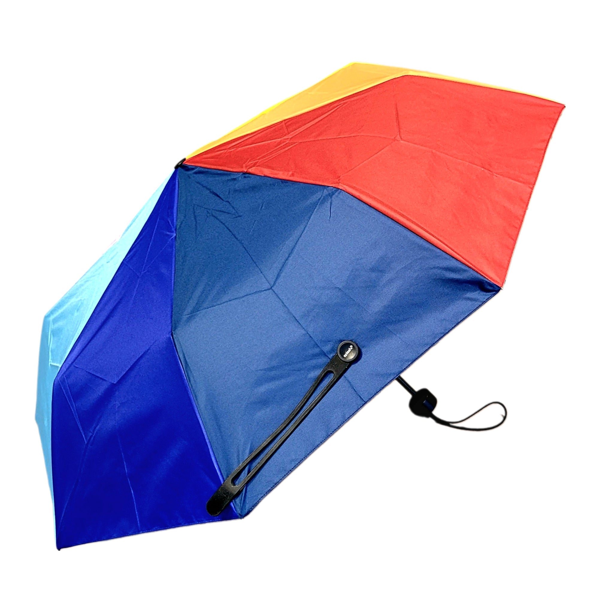 Regenschirm Taschenschirm Regenbogen Schirm Ø90cm leicht und handlich bunt