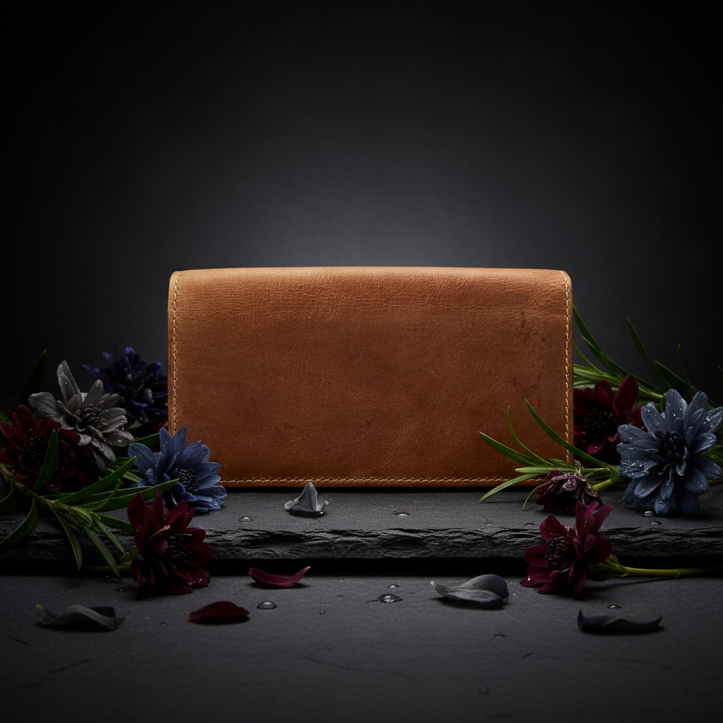 Jockey Club echt Leder Damen Geldbörse lang Hunterleder Jockey Club Toro vintage cognac braun mit RFID Schutz