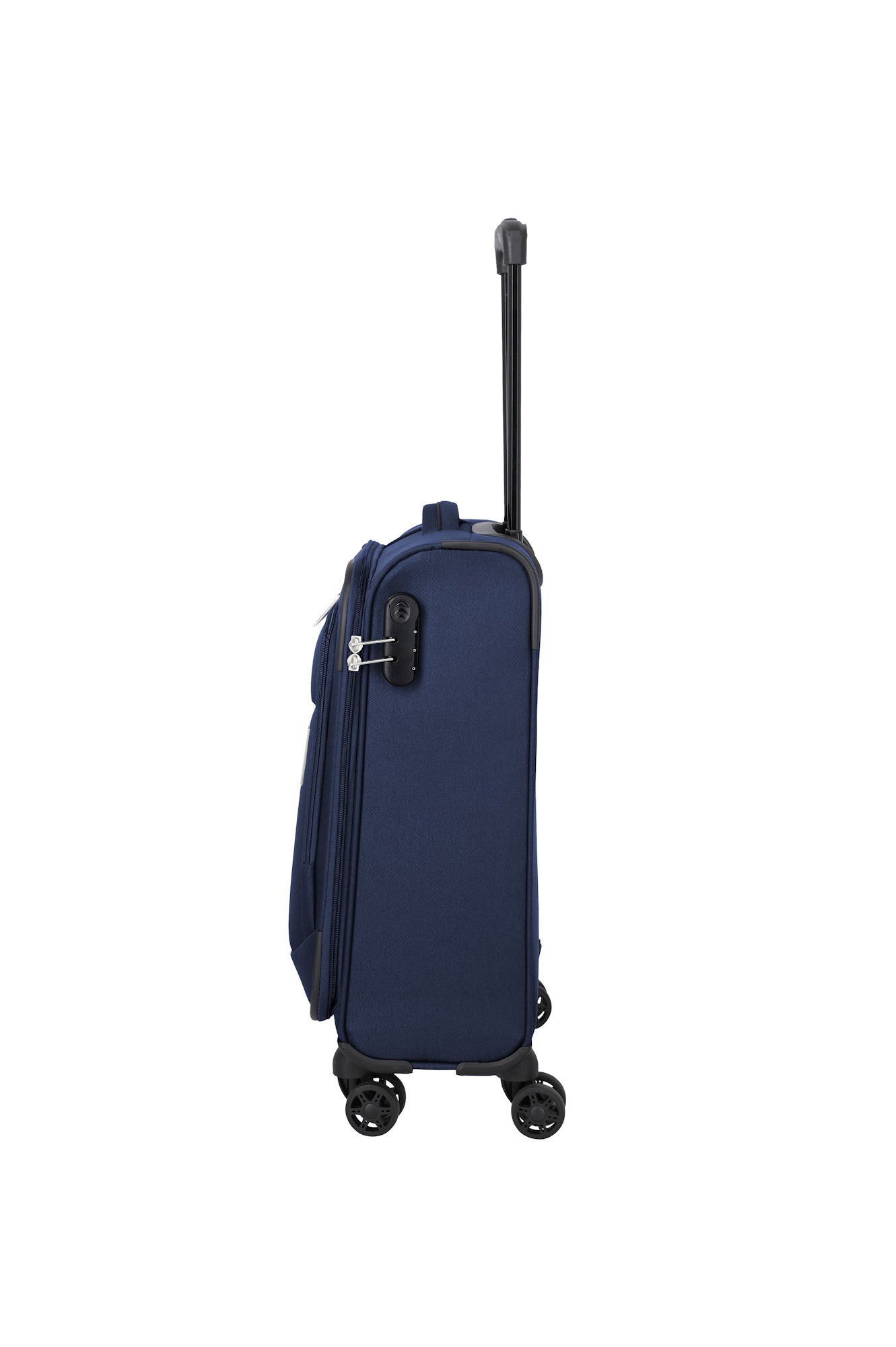 Travelite Priego Trolley S 55 cm – Handgepäck Koffer mit 4 Rollen & Zahlenschloss navy