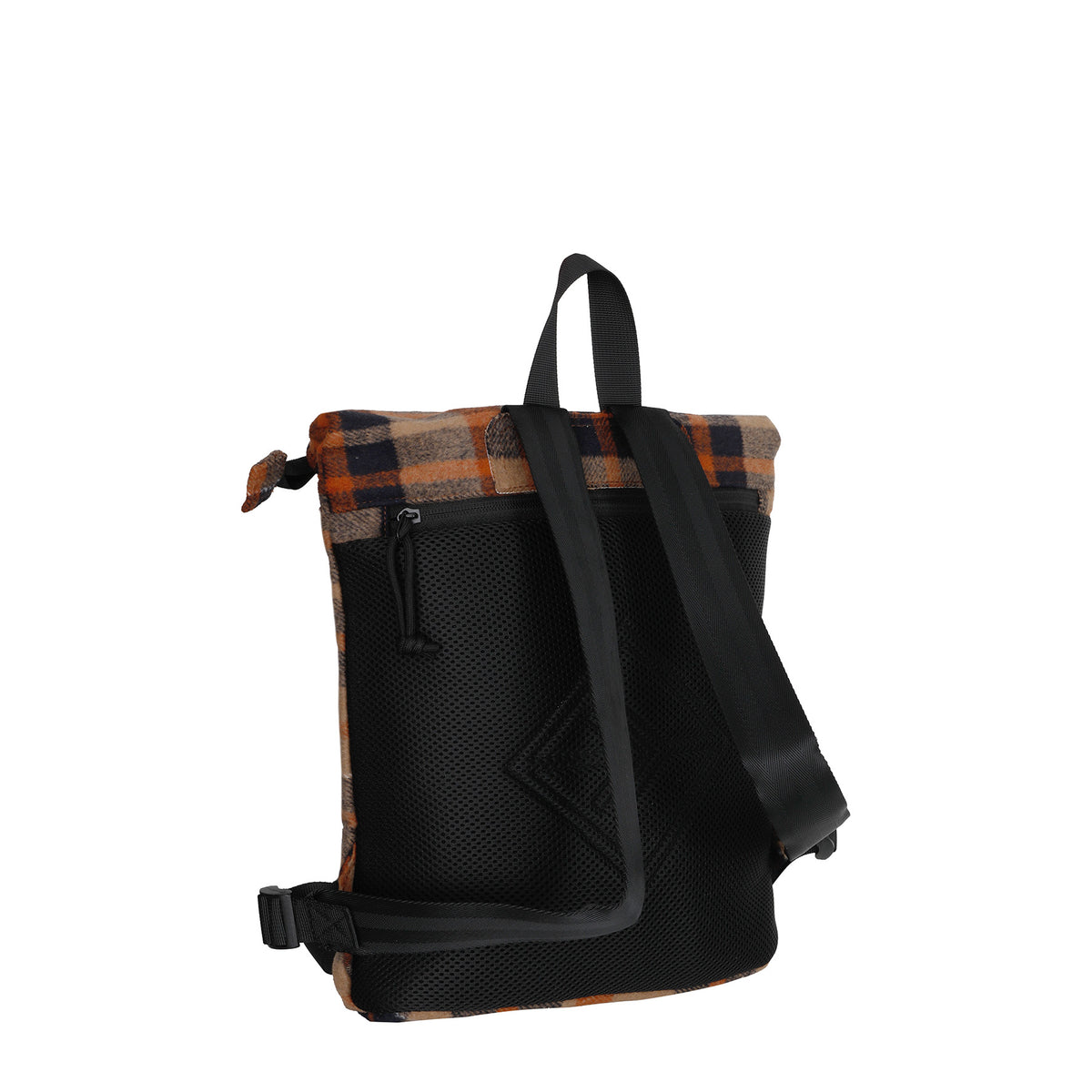 New Rebels Ribbi Roll Up Rolltop City Rucksack Los Angeles Scott Flanell karo