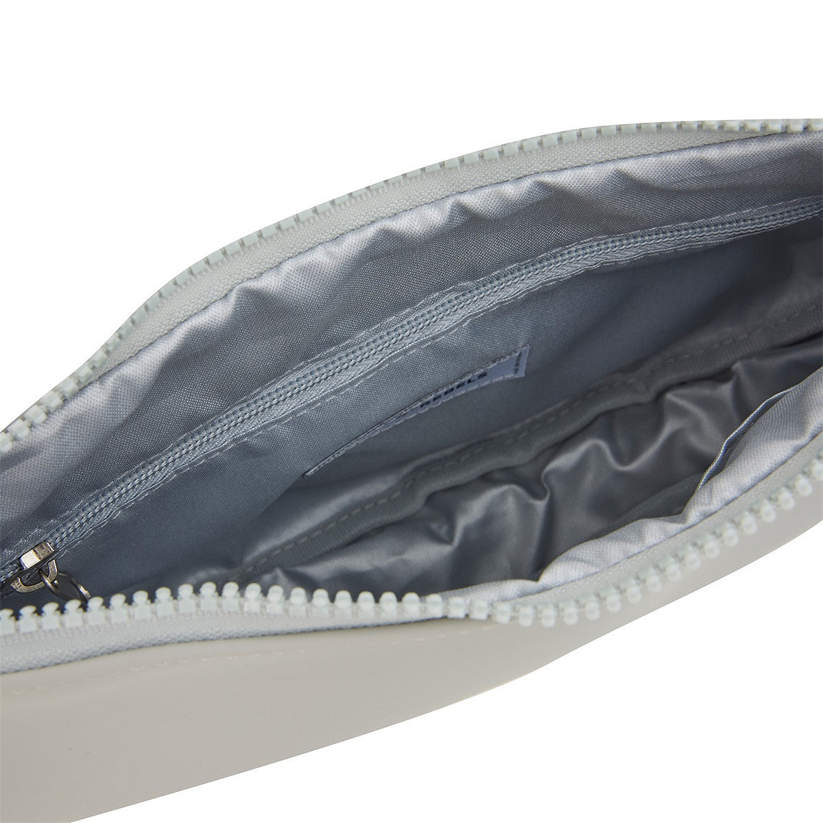 New Rebels Half Moon Bag Branson – leichte wasserabweisende Umhängetasche, Crossbody Tasche mit Reißverschlussfächern grau