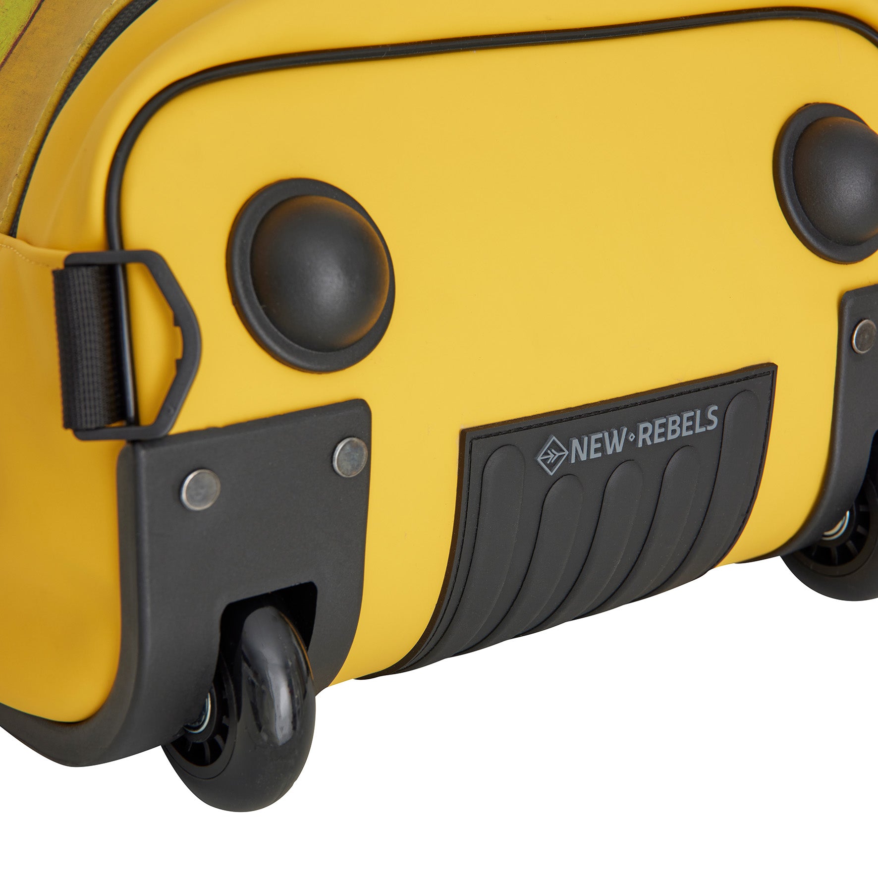 New Rebels OnBoard Trolley Laredo Wasserabweisend | Reisekoffer mit Rollen | Handgepäck 32x18x50cm | Van Gogh Sonnenblumen Gelb