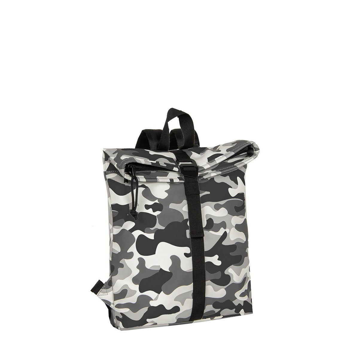 New Rebels Mart Army Roll Up Rolltop City Rucksack Los Angeles wasserabweisend camouflage