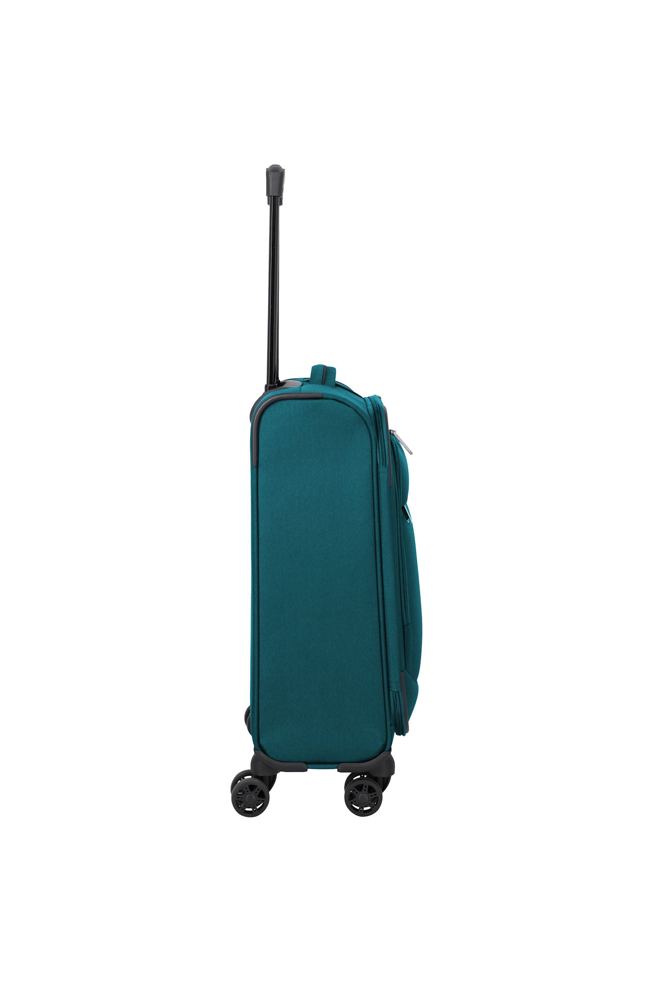Travelite Priego Trolley S 55 cm – Leichter Handgepäck Koffer mit 4 Rollen & Zahlenschloss petrol