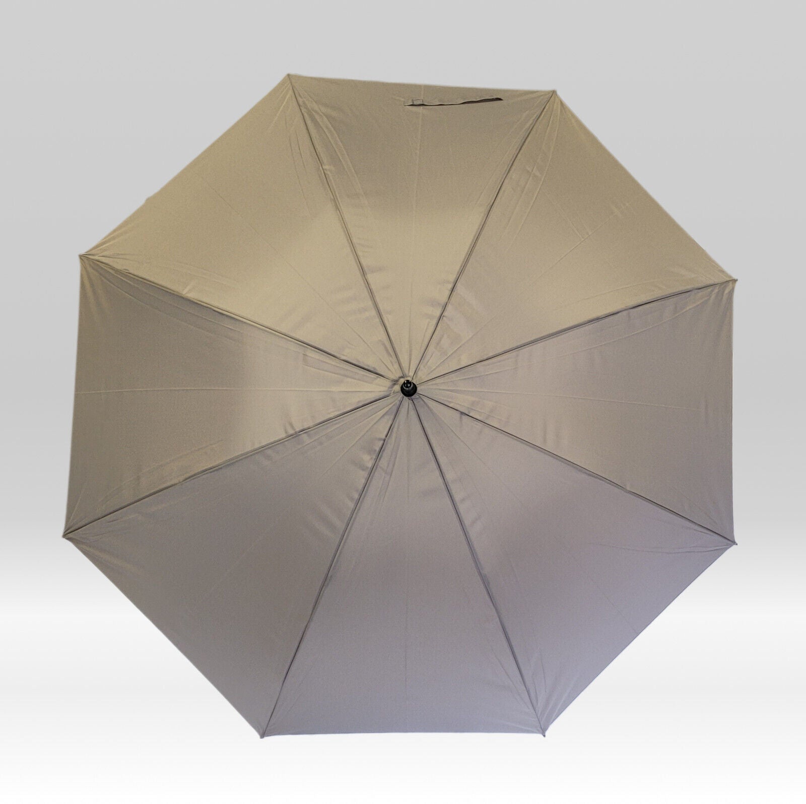 XXL Regenschirm Partnerschirm Schirm Ø130cm Vollfiberglas Golfschirm sturmfest grau