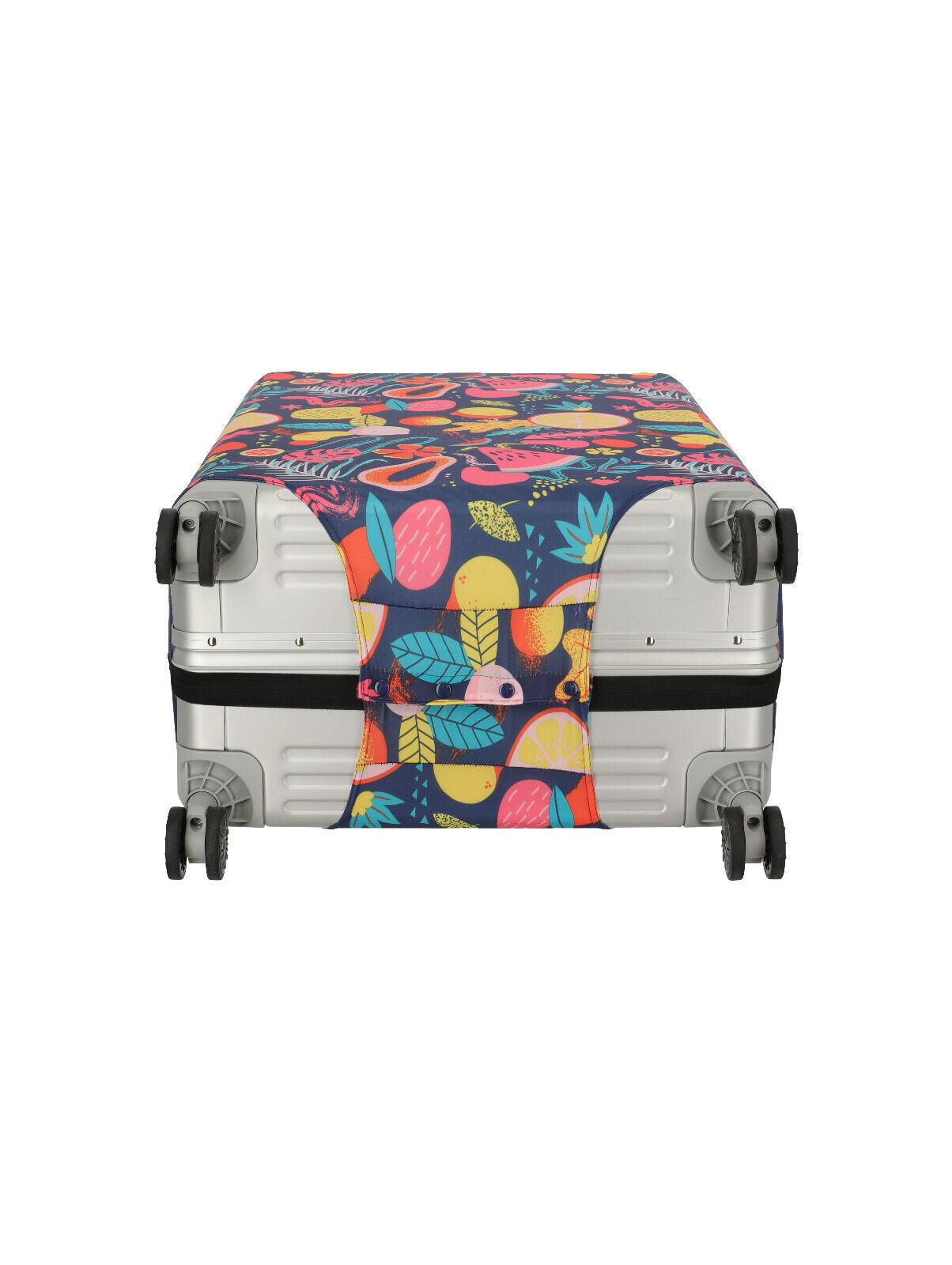 Travelite Kofferschutzhülle Kofferhülle L für große Koffer bis max 77x52x29cm Obst