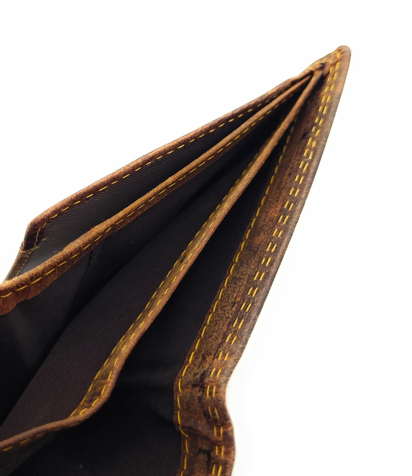 Hunterleder Portemonnaie Hochformat mit RFID-Schutz – 7 Kartenfächer, Münzfach, Doppelnaht, bestes Preis-Leistungs-Verhältnis