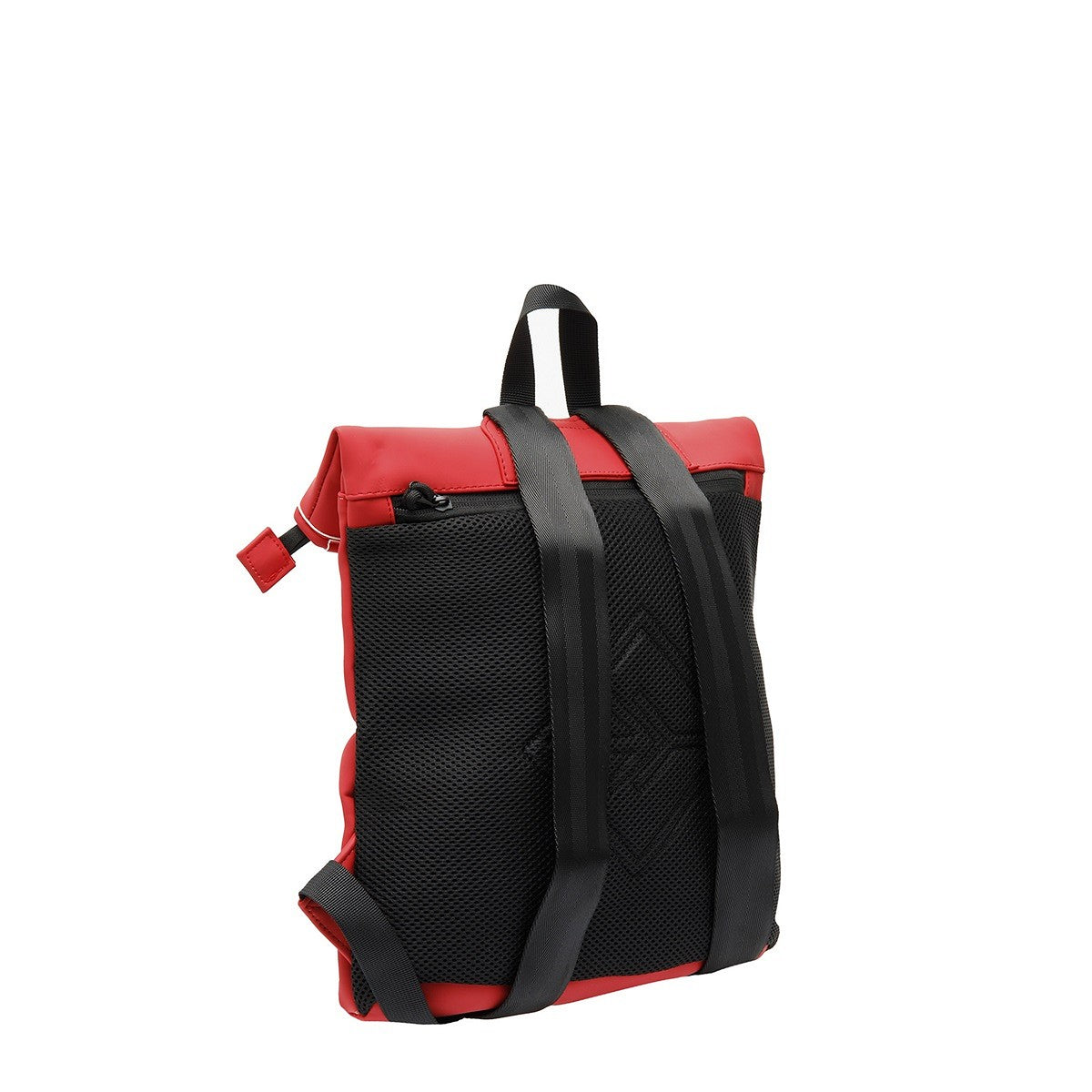 New Rebels Mart Roll Up Rolltop City Rucksack Los Angeles wasserabweisend rot