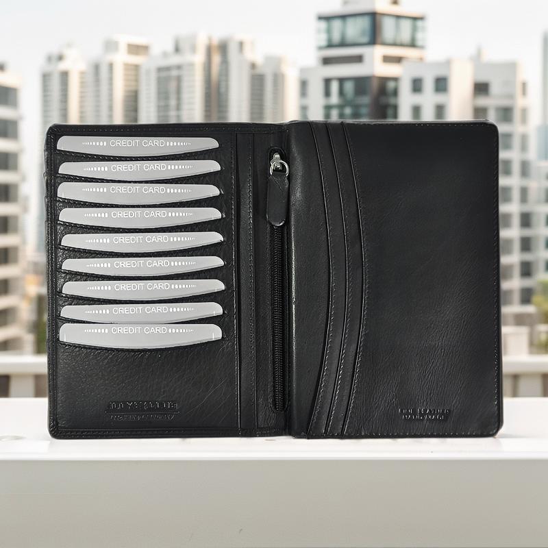 Jockey Club echt Leder Brieftasche Passhülle Etui Kreditkartenetui Hülle Nappaleder mit RFID Schutz