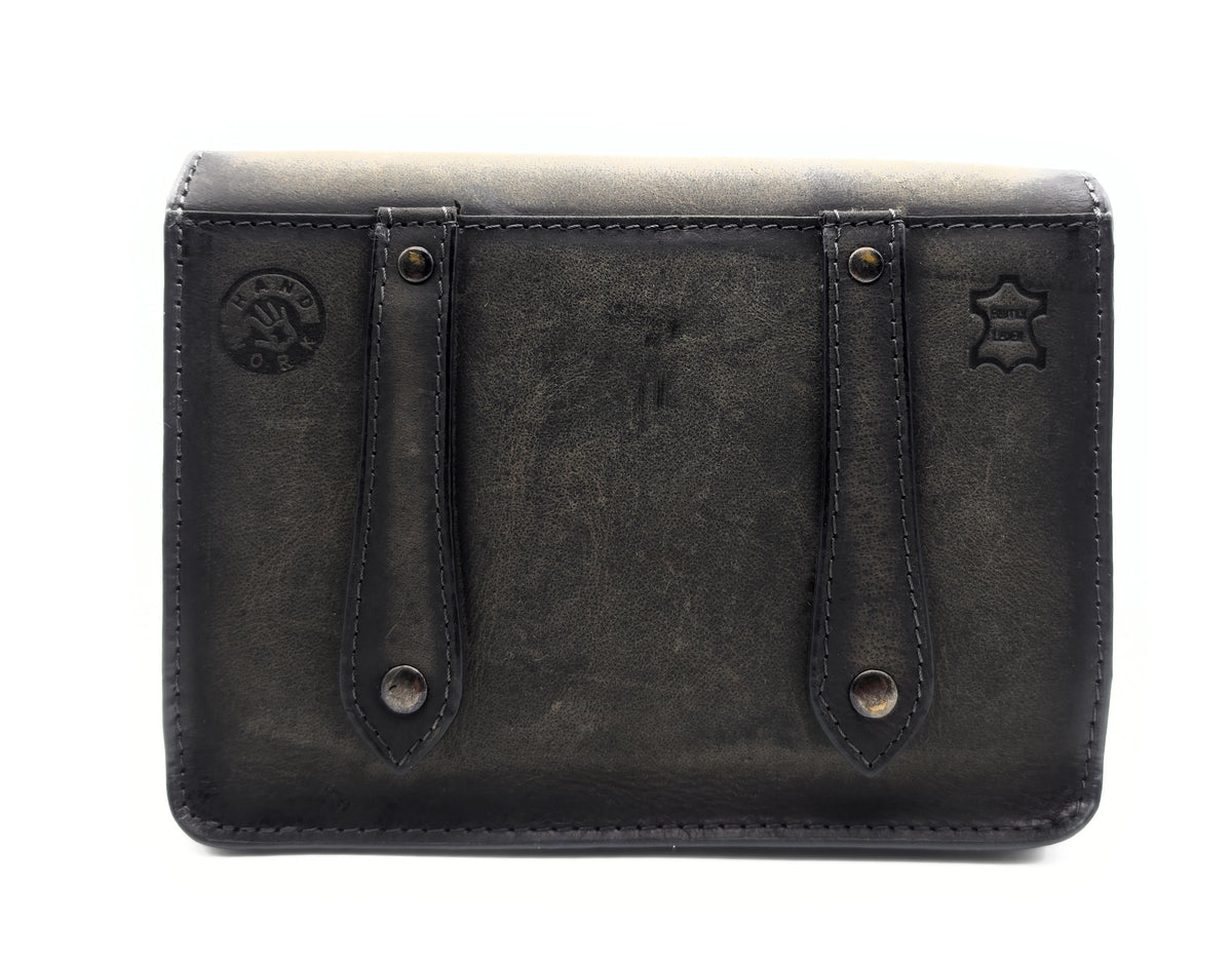 Jockey Club Leder-Gürteltasche aus Hunterleder in Vintage-Optik