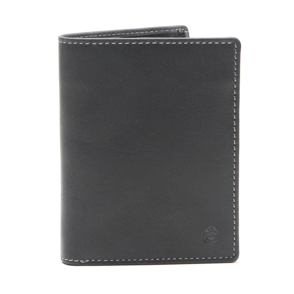 Esquire echt Leder Geldbörse Portemonnaie mit RFID Schutz schwarz
