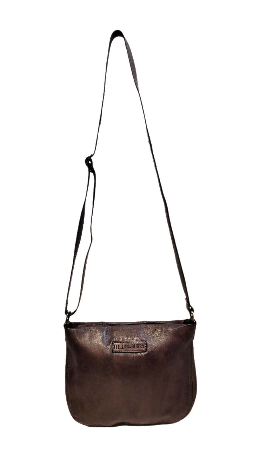Hill Burry echt Leder Damen Umhängetasche Schultertasche Handtasche braun