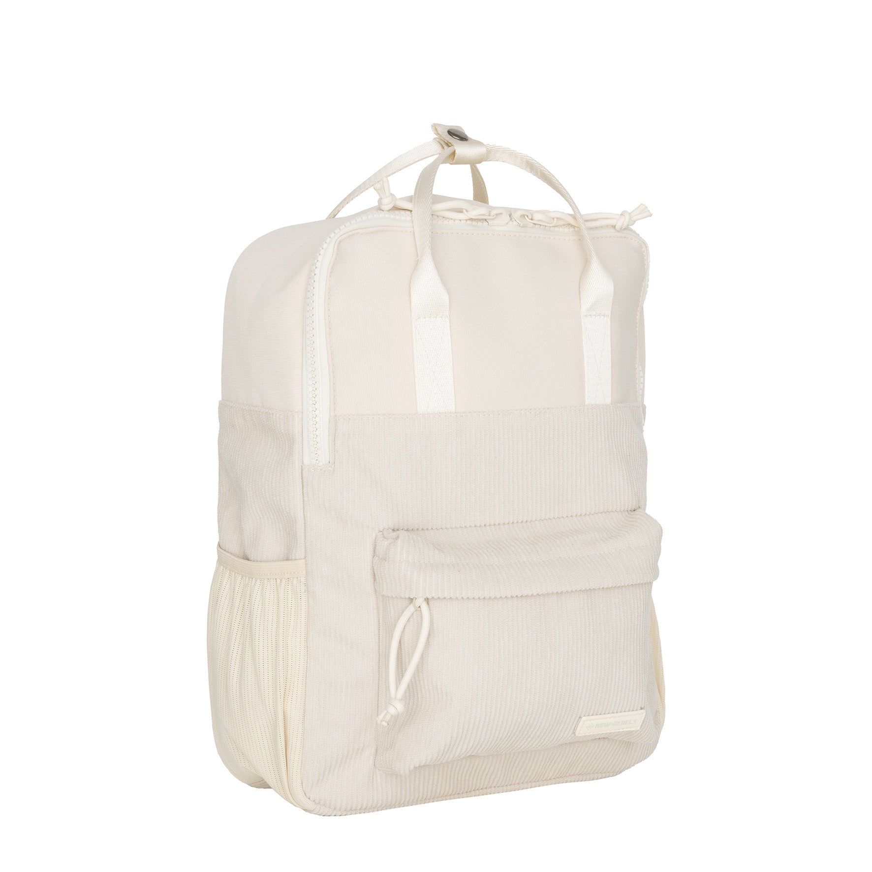New Rebels Rucksack Ribbi Springfield mit Kordoptik und Tabletfach beige