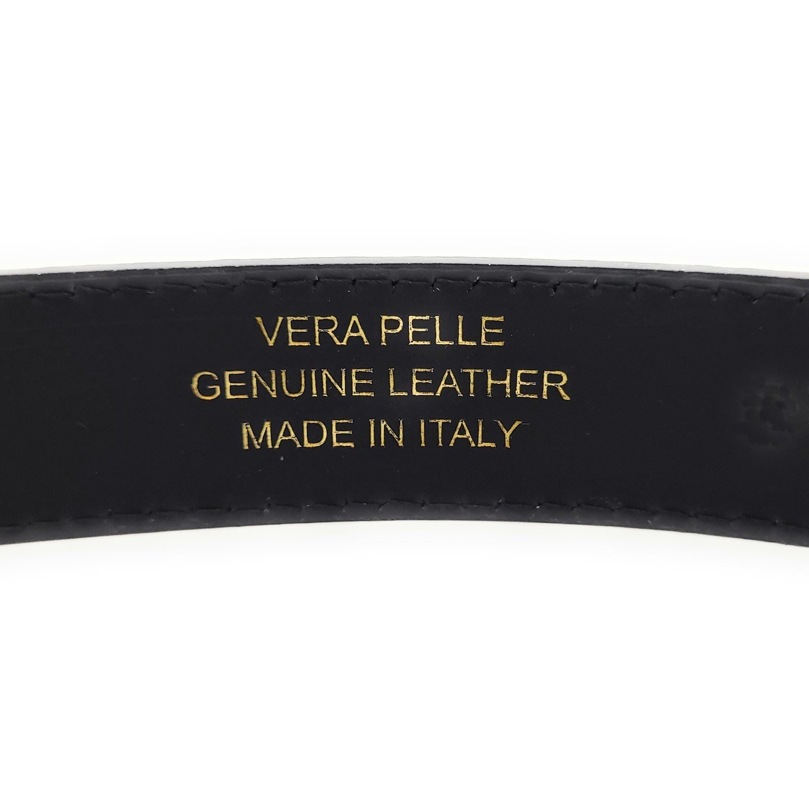 Echtledergürtel Made in Italy – ca. 30 mm breit, kürzbar, Metallschließe, genarbte Oberfläche, 5 Loch Gürtel für Herren & Damen navy blau schwarz