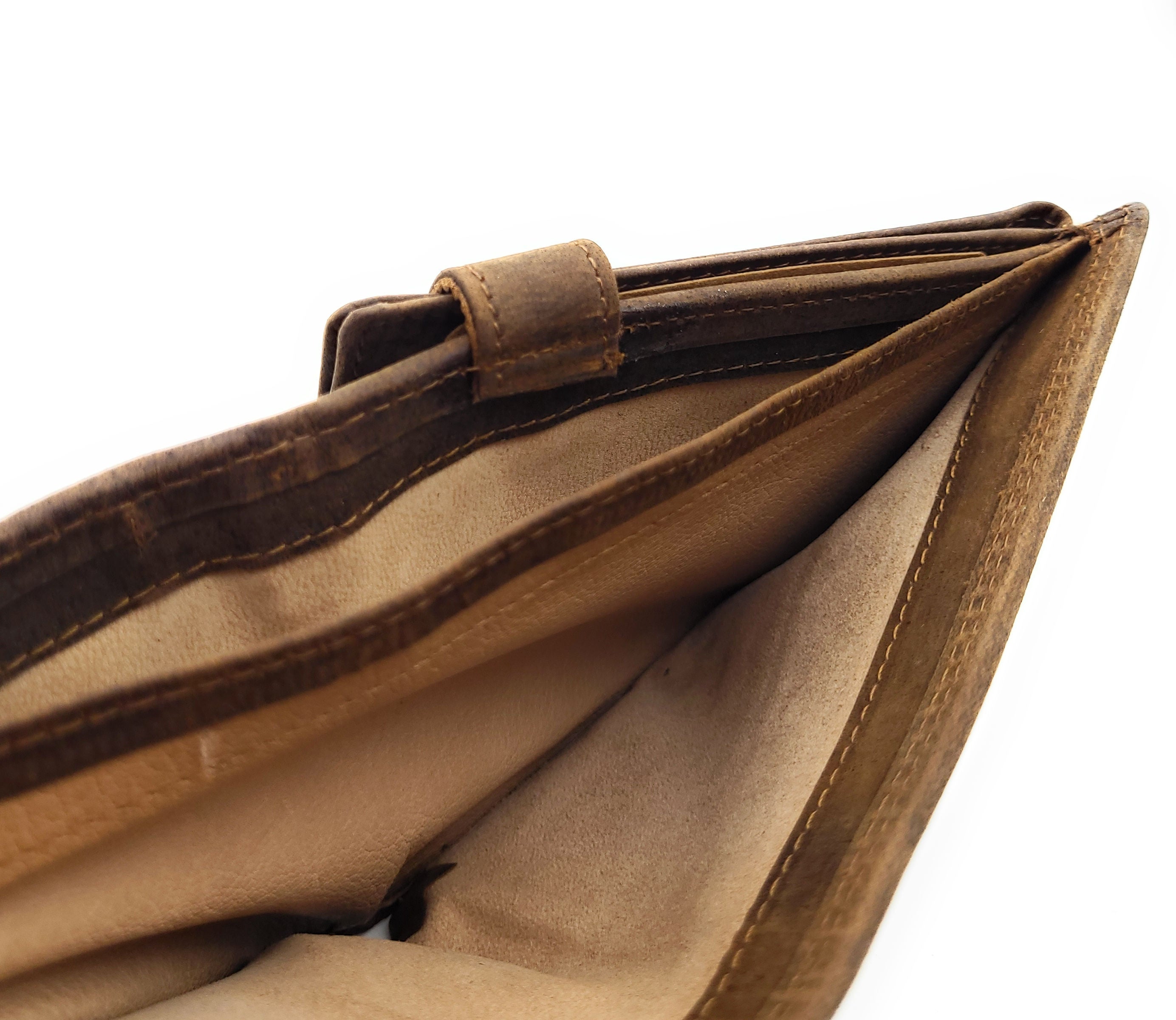 Jockey Club Basic echt Büffel Voll-Leder Geldbörse Portemonnaie Geldbeutel RFID NFC Schutz braun