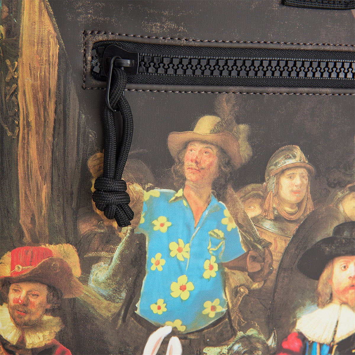 New Rebels New York Nachtwache Rucksack – Rolltop, wasserabweisend, 15" Laptopfach