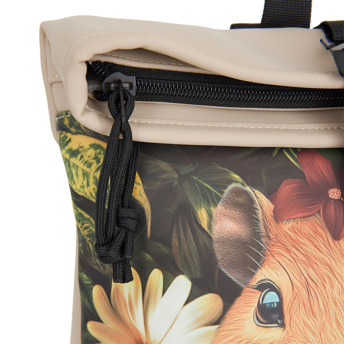 New Rebels Mart Art Roll Up City Rucksack Los Angeles Capybara, wasserabweisend
