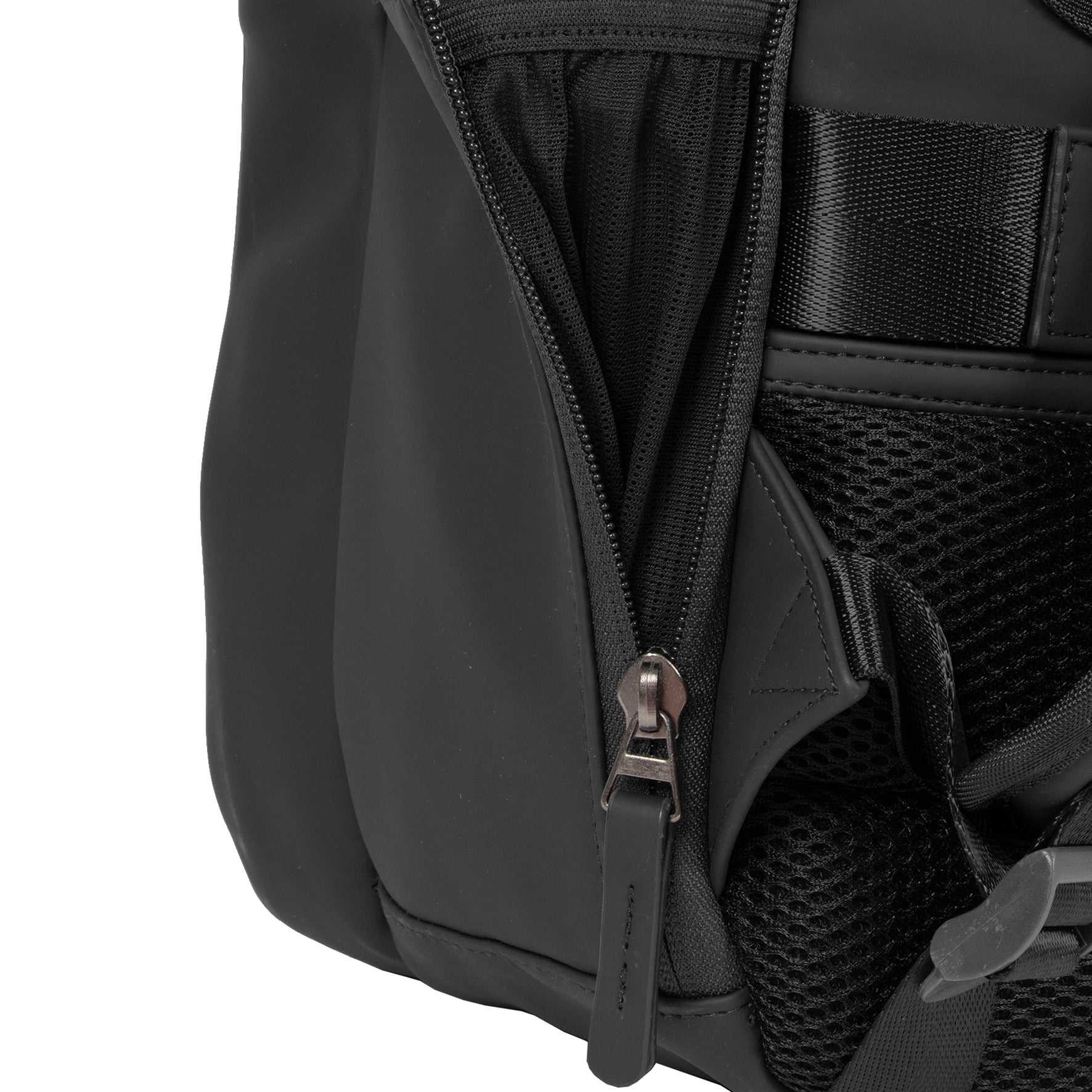 New Rebels William Milwaukee Rucksack – Wasserabweisend, 18L Volumen, Laptopfach, Silber-Innenfutter