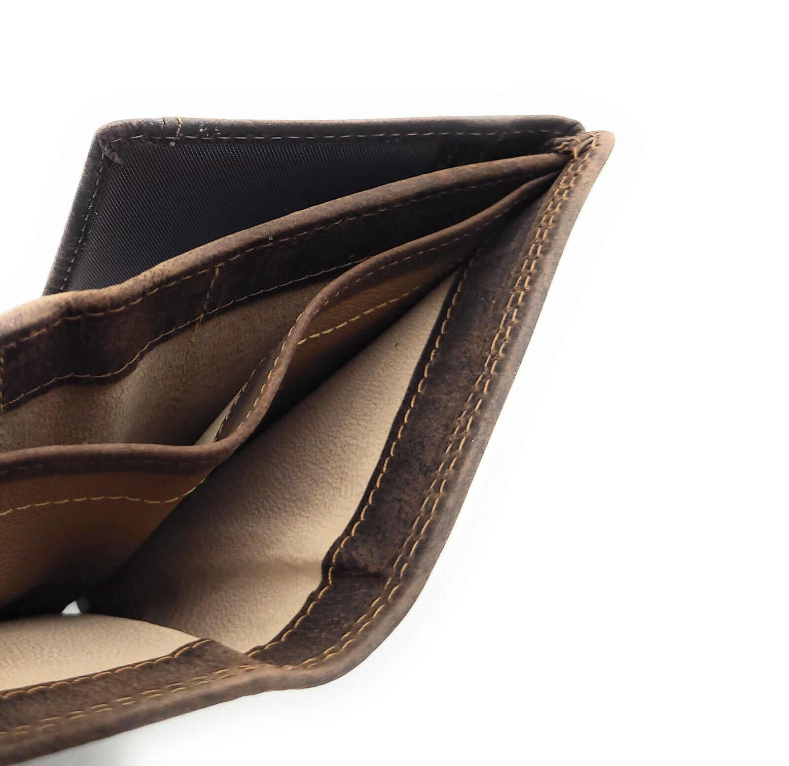 Jockey Club Basic kleine echt Leder Geldbörse Portemonnaie Geldbeutel mit RFID Schutz braun