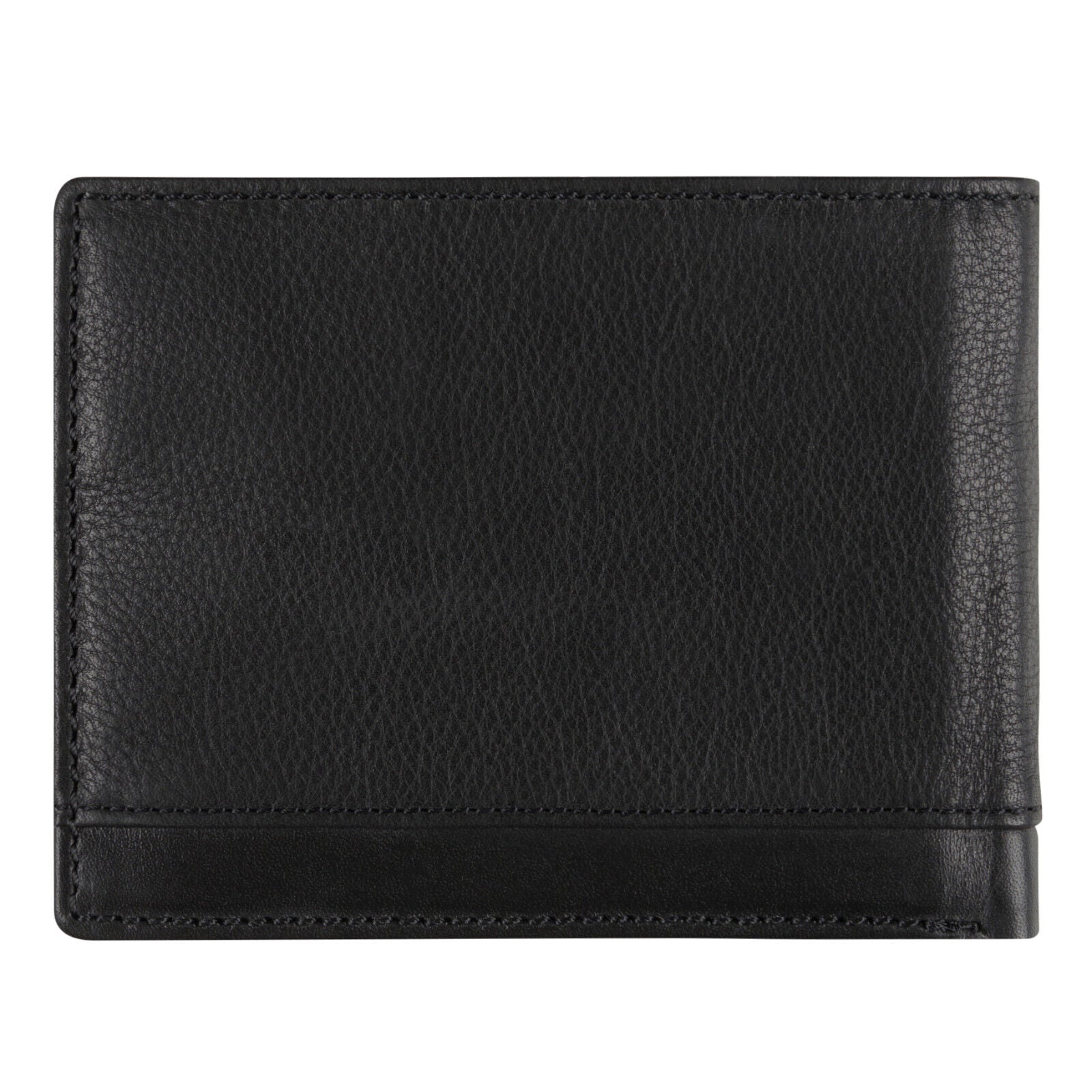 camel active Leder Geldbörse STONE – RFID-Schutz, viel Stauraum, edles Rindleder schwarz