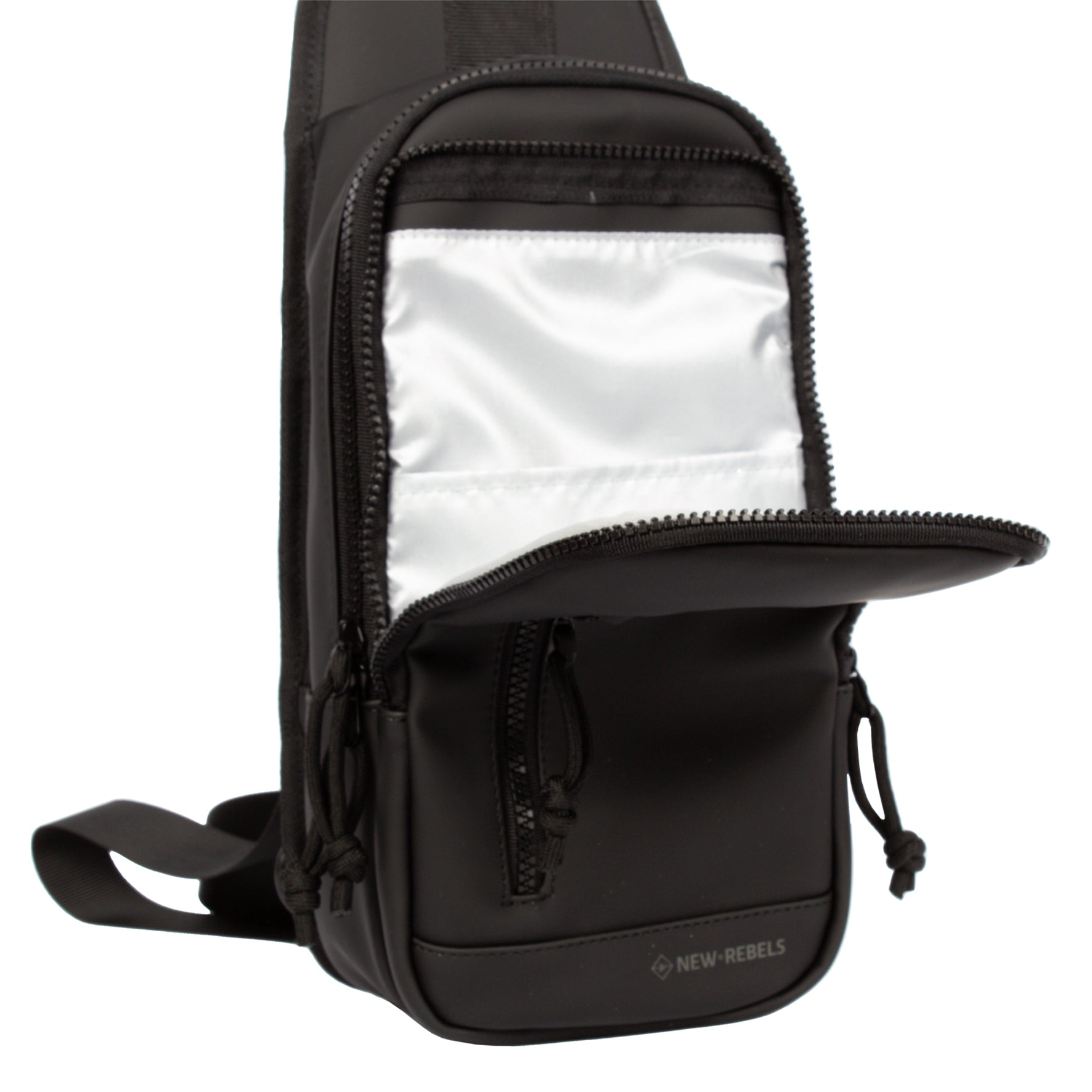 New Rebels Mart Fargo Crossbag / Slingbag – wasserabweisend, kompakt & funktional schwarz