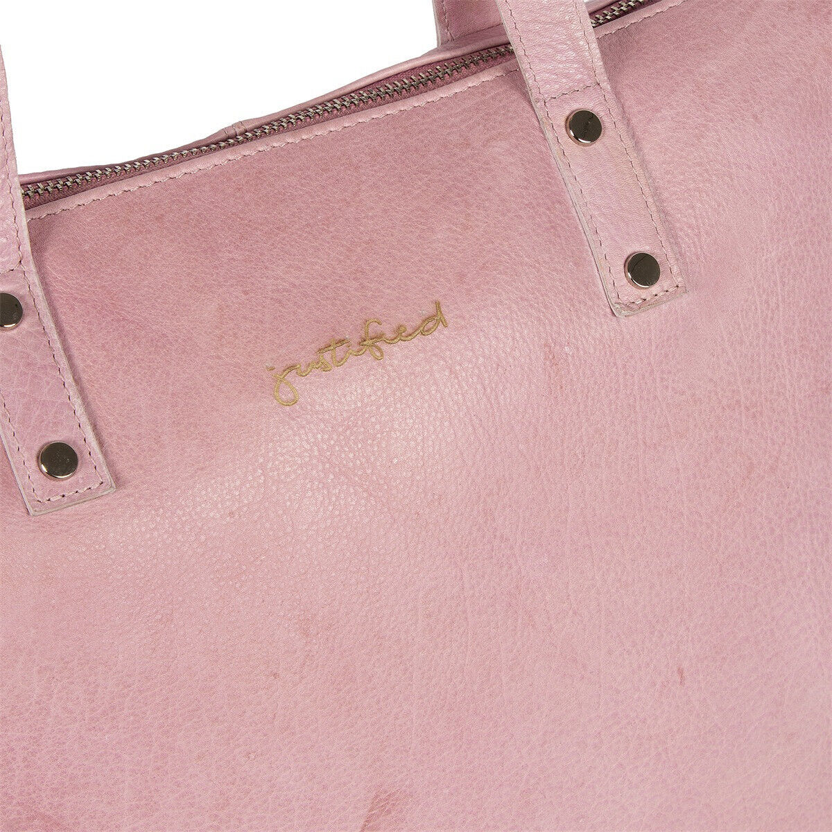 großer echt Leder Damen Shopper Handtasche Schultertasche Penelope rosa