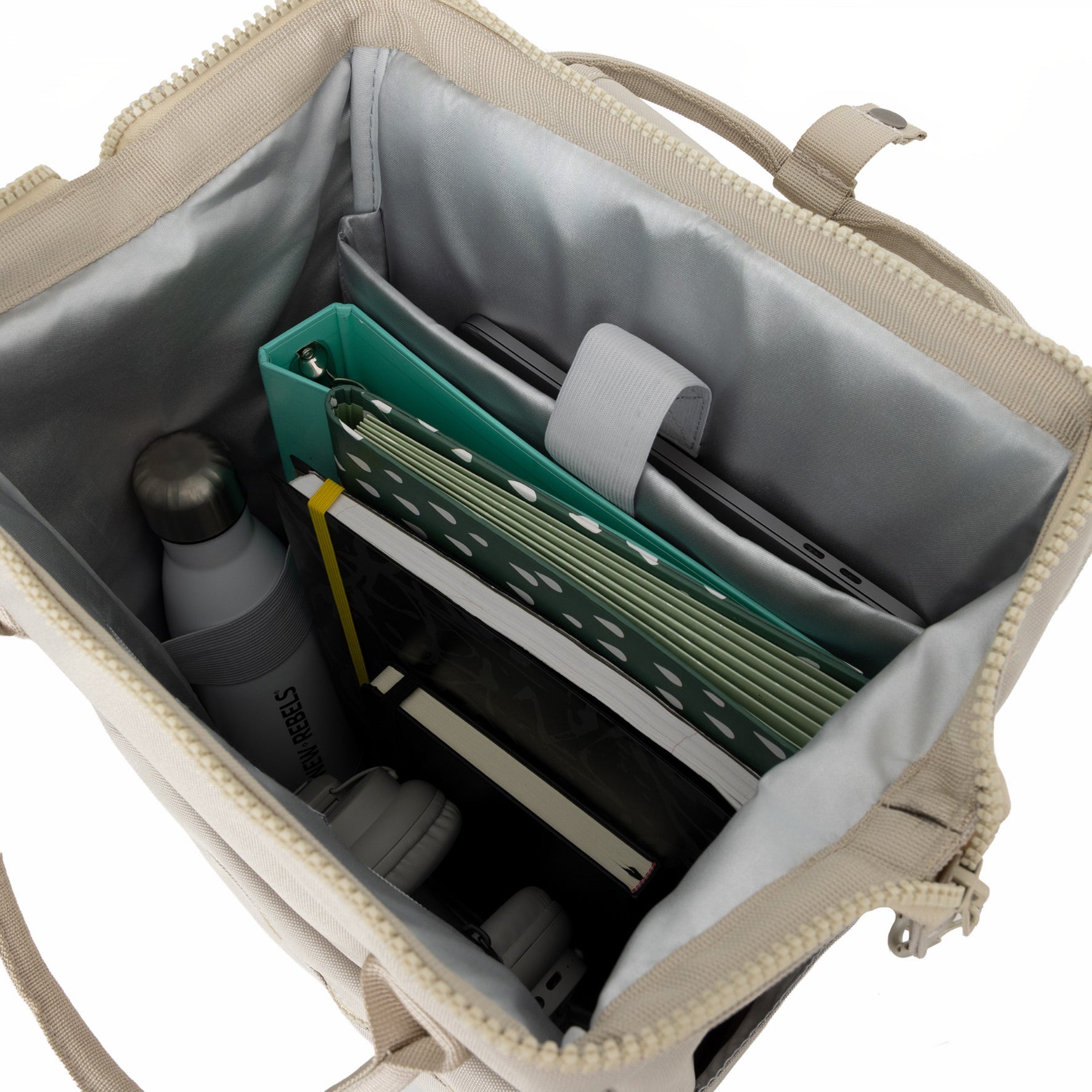 New Rebels® Tremont – Rucksack mit Laptopfach 15,5" | Serie Valor | Beige Blush