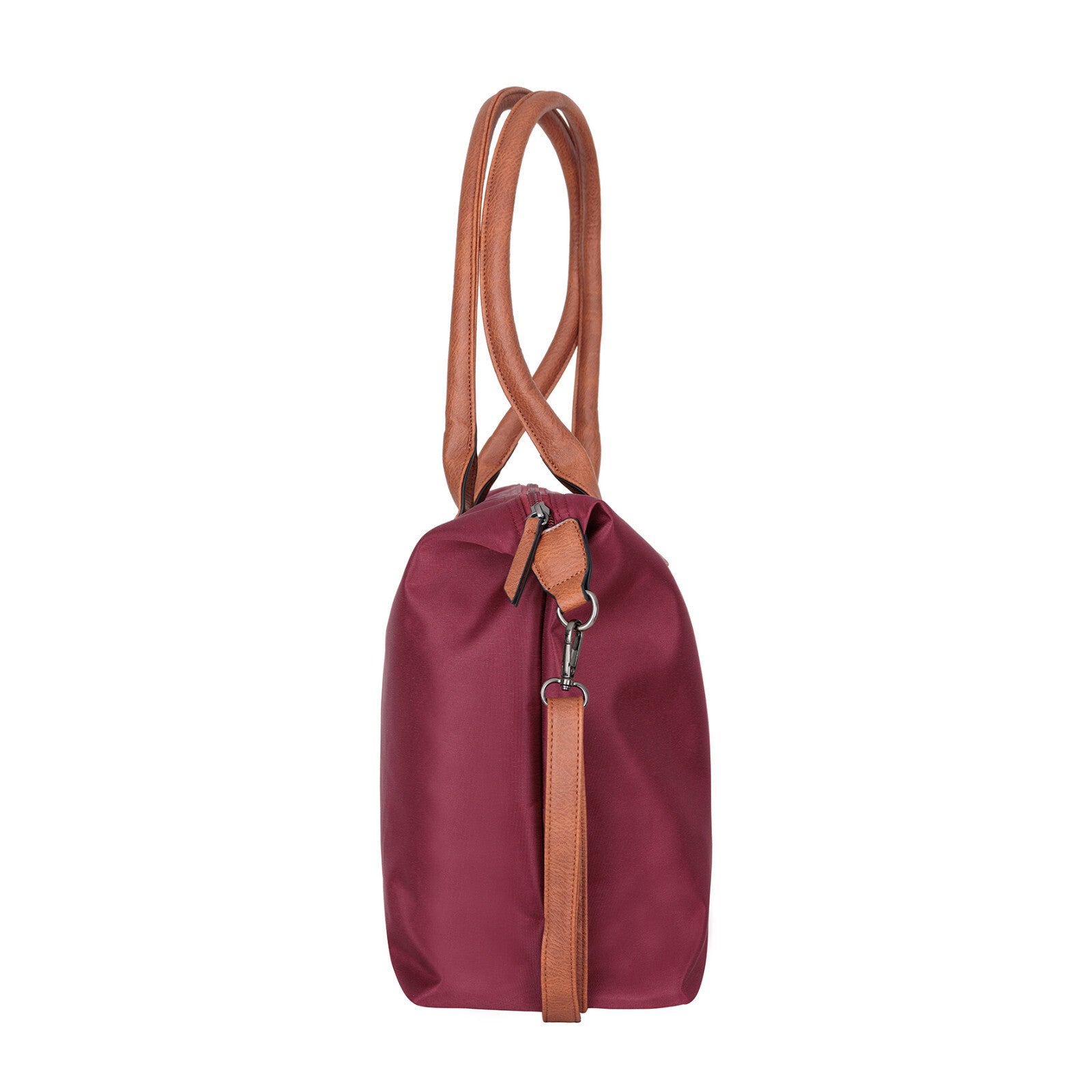 Mustang großer Damen Shopper Handtasche Umhängetasche "Limnos" bordeaux rot