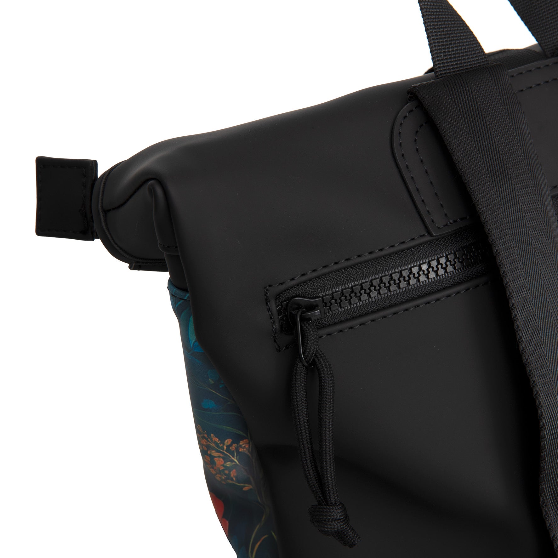 New Rebels Rolltop Cityrucksack Los Angeles – Stylischer Rolltop Rucksack mit Bulldogge - Design, Wasserabweisend & Praktisch