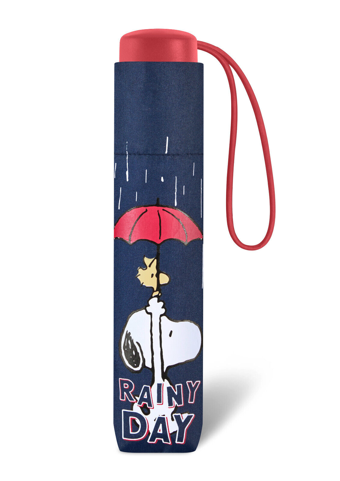 happy rain Regenschirm Taschenschirm Motiv Peanuts Snoopy blau