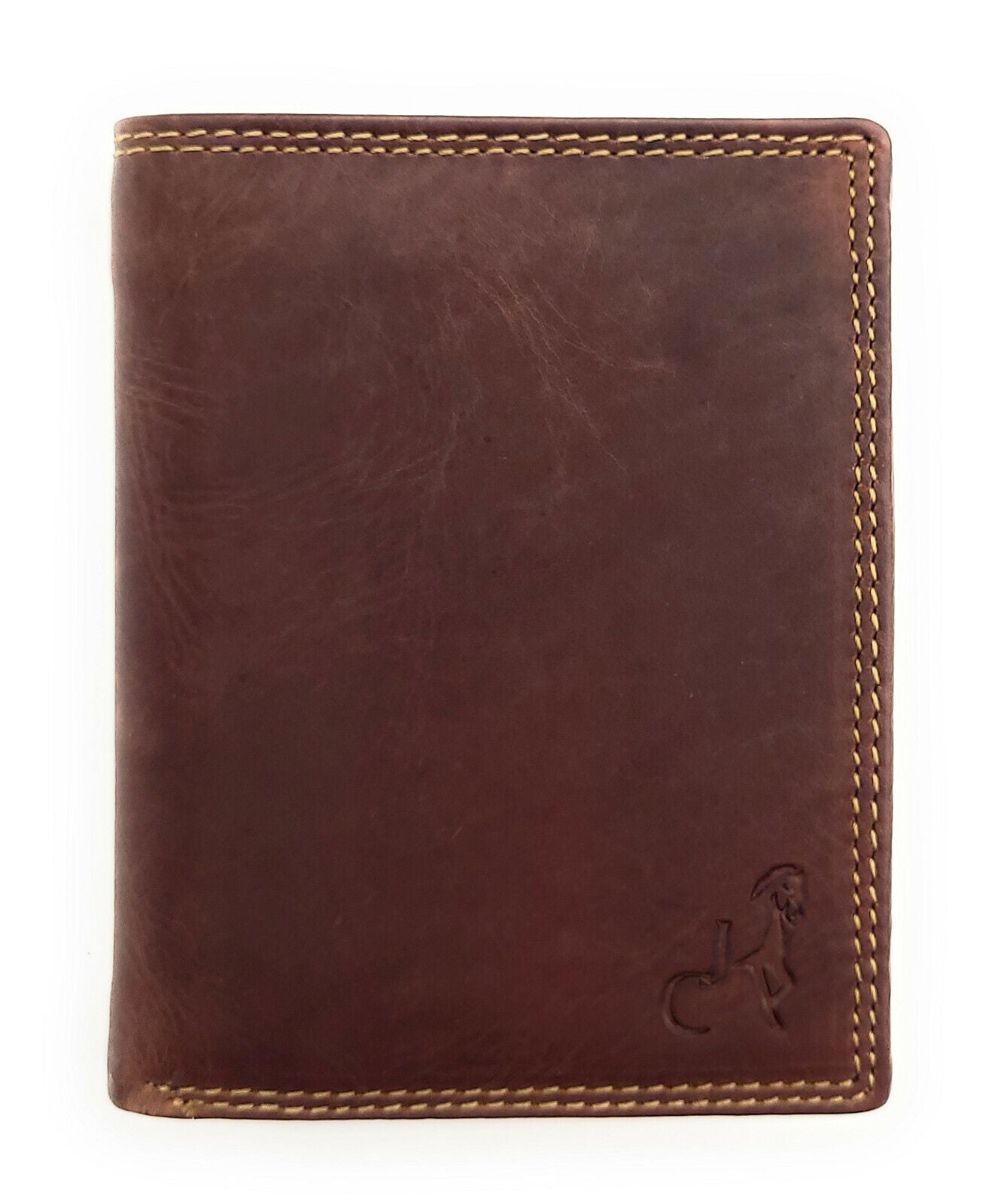 Jockey Club Basic echt Leder Geldbörse Portemonnaie Geldbeutel RFID Schutz braun