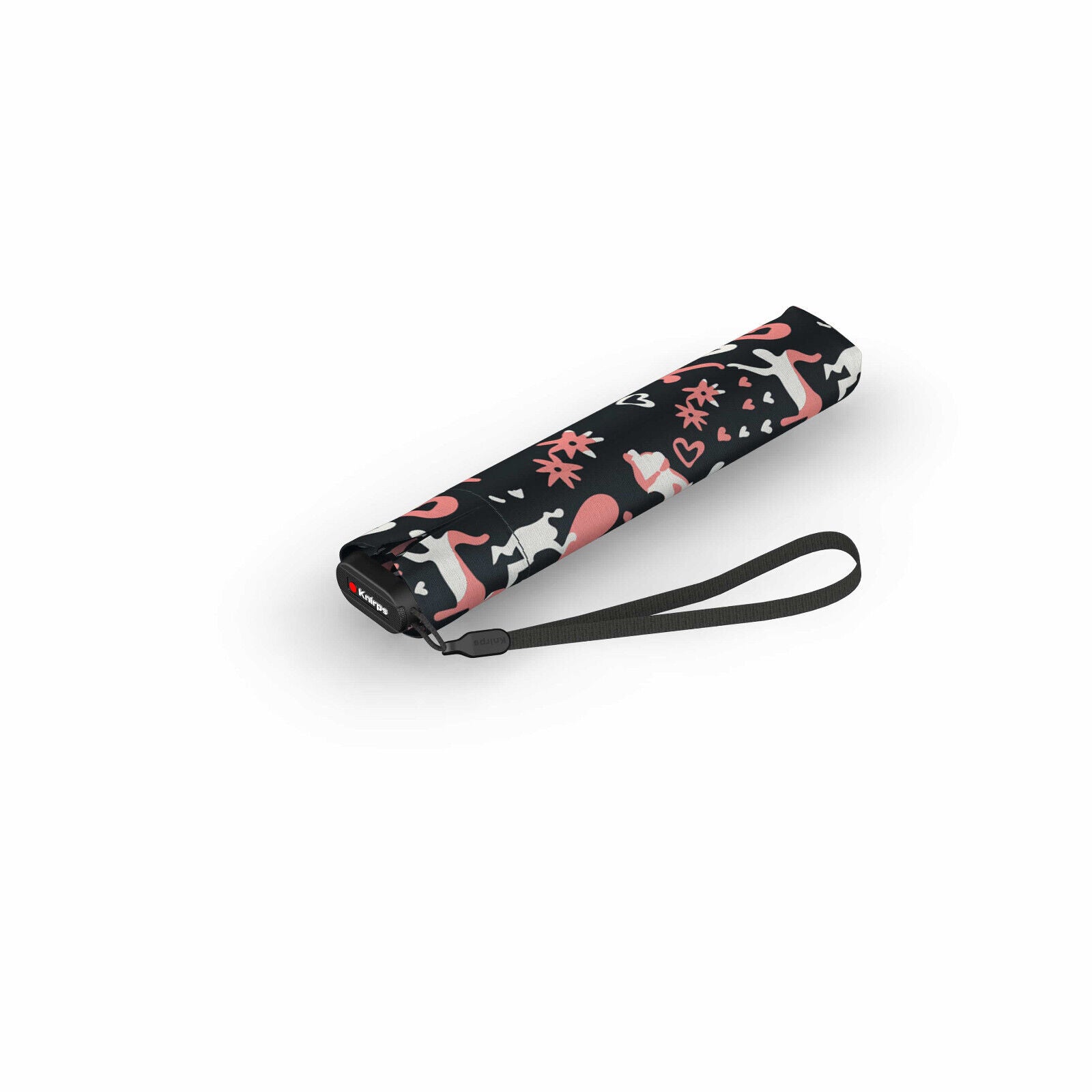 Knirps US.050 Mini Regenschirm Taschenschirm nur 115 g leicht embracing black